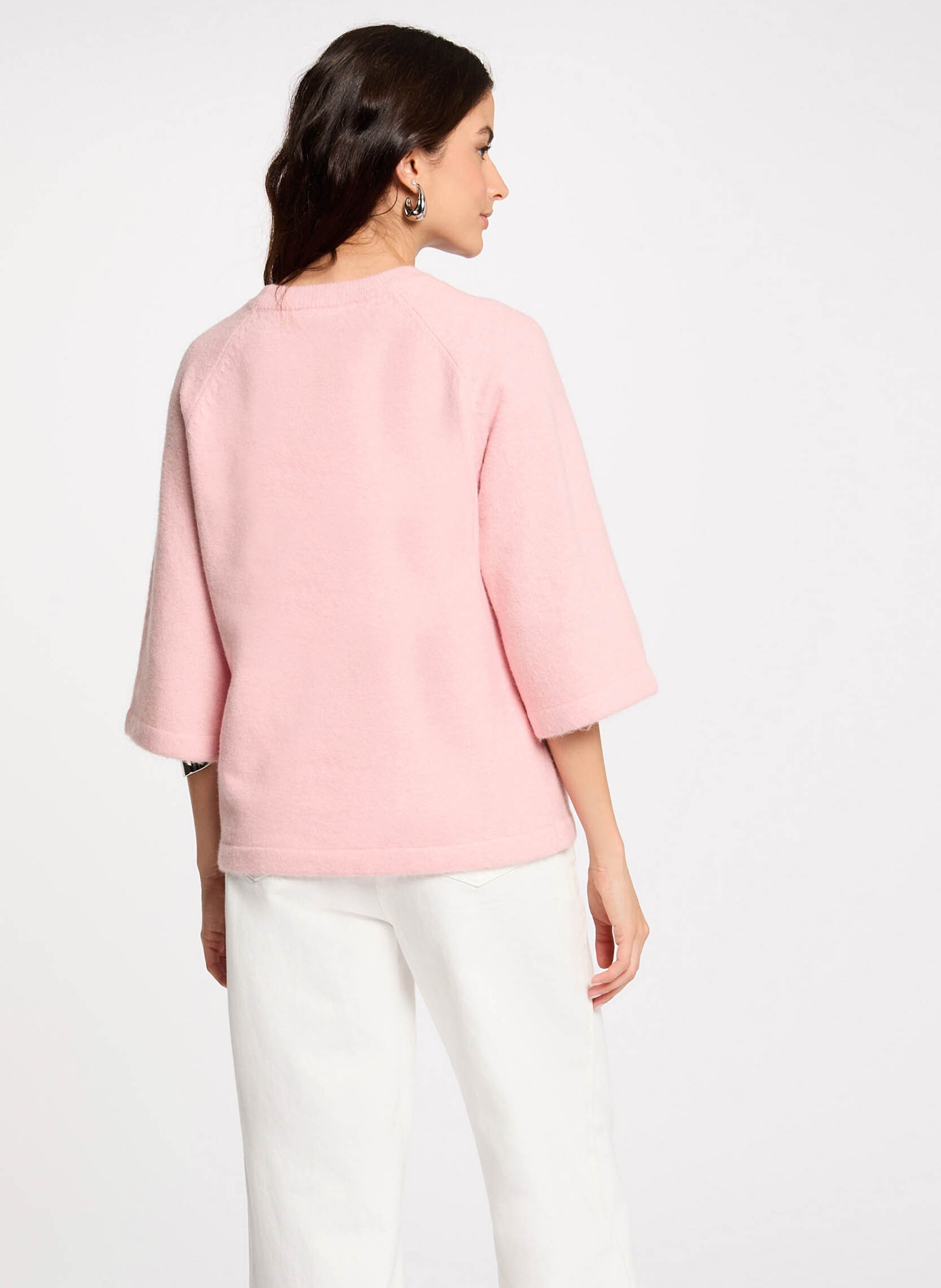 Pull col rond  MORGAN Rose