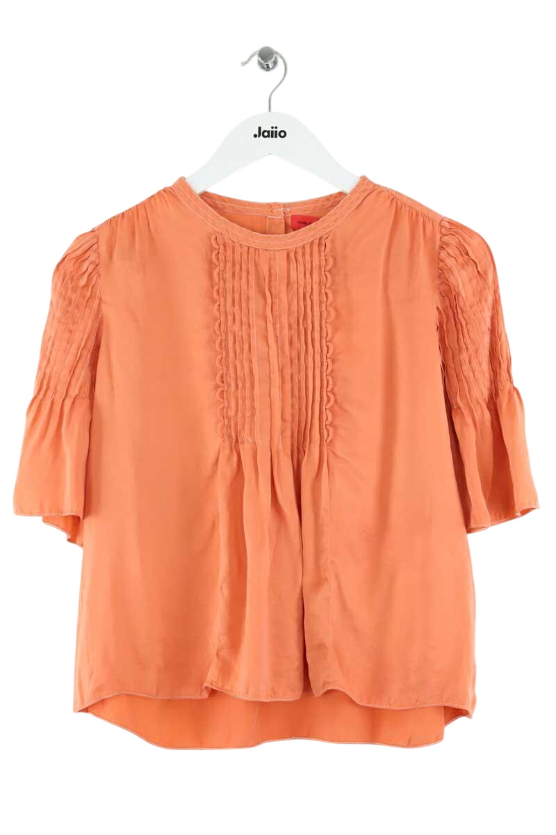 Silk blouse ISABEL MARANT ÉTOILE - SECONDE MAIN Orange
