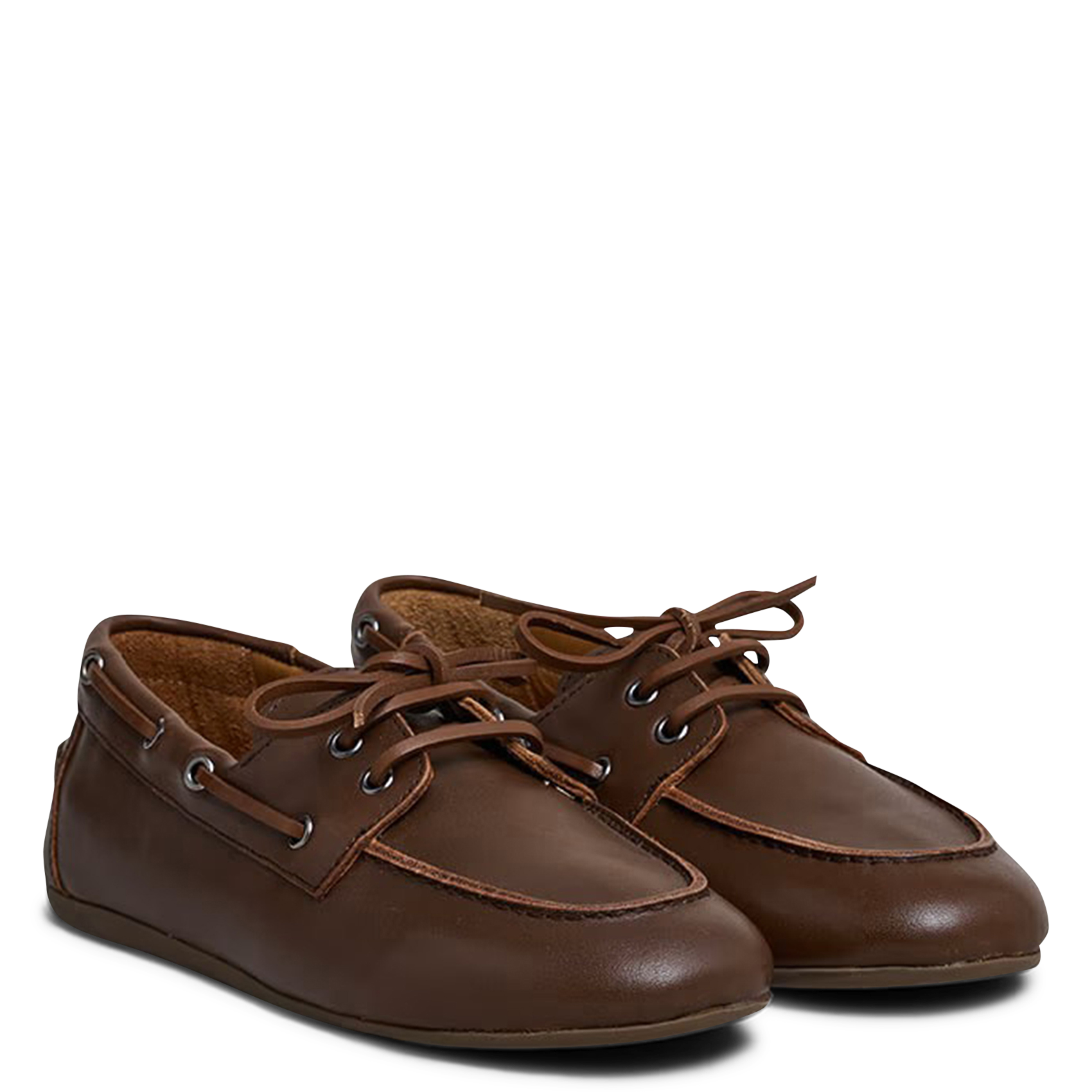 Mocassins en cuir JONAK Marron