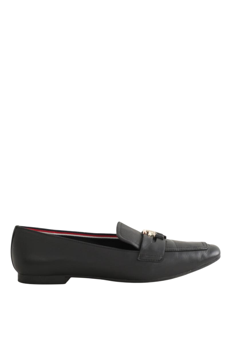 Moccasins TOMMY HILFIGER - SECONDE MAIN Black