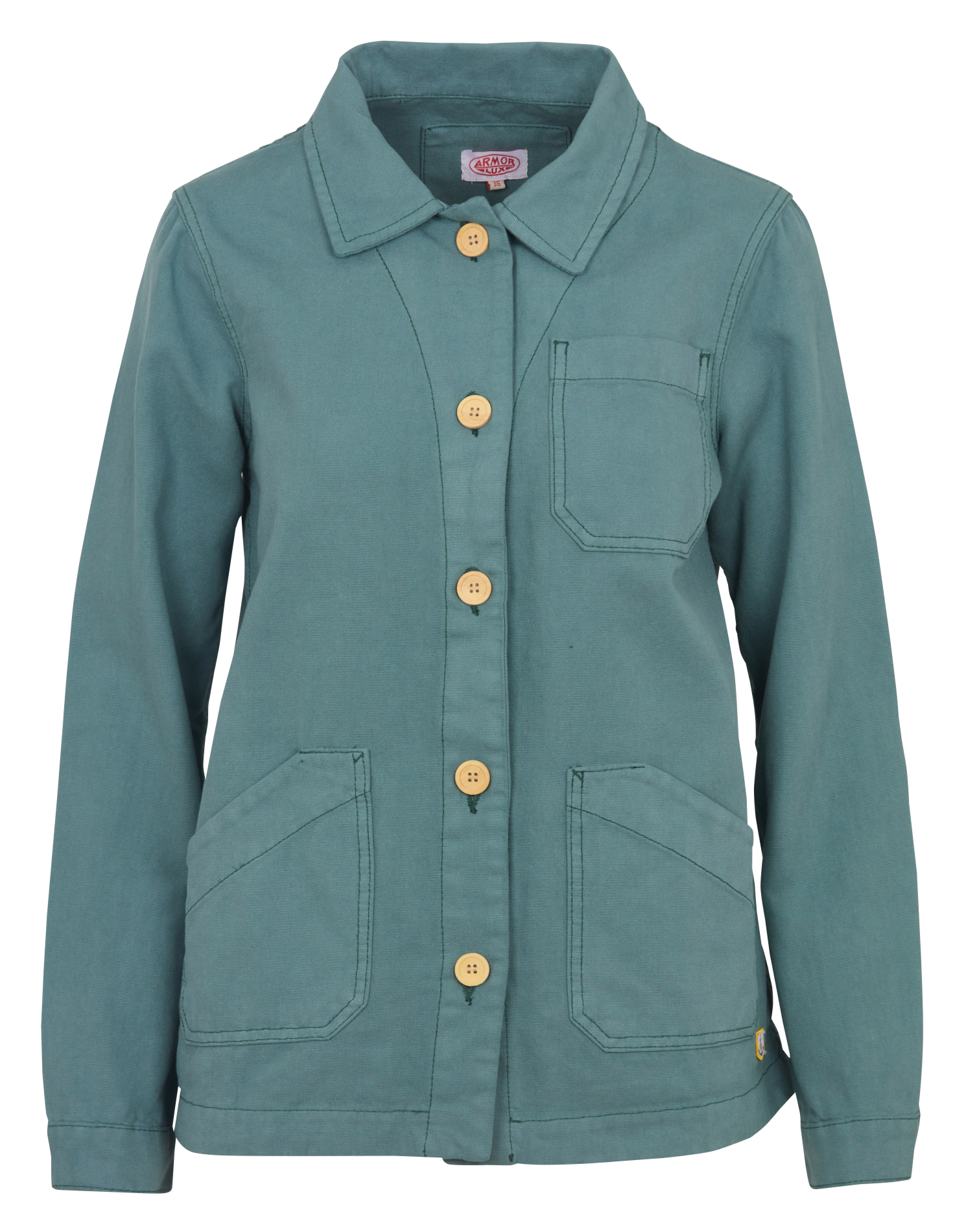 Fisherman jacket with wood buttons ARMOR LUX