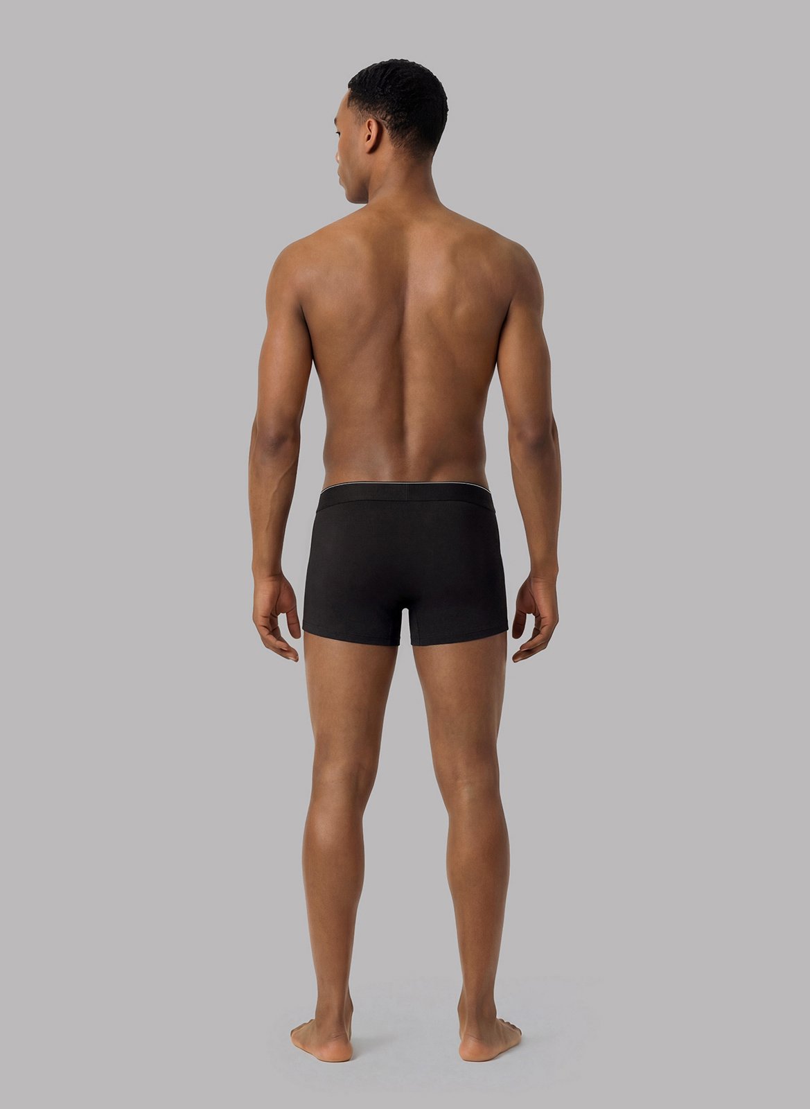 Setje met 3 boxershorts | katoenblend CALVIN KLEIN UNDERWEAR Zwart