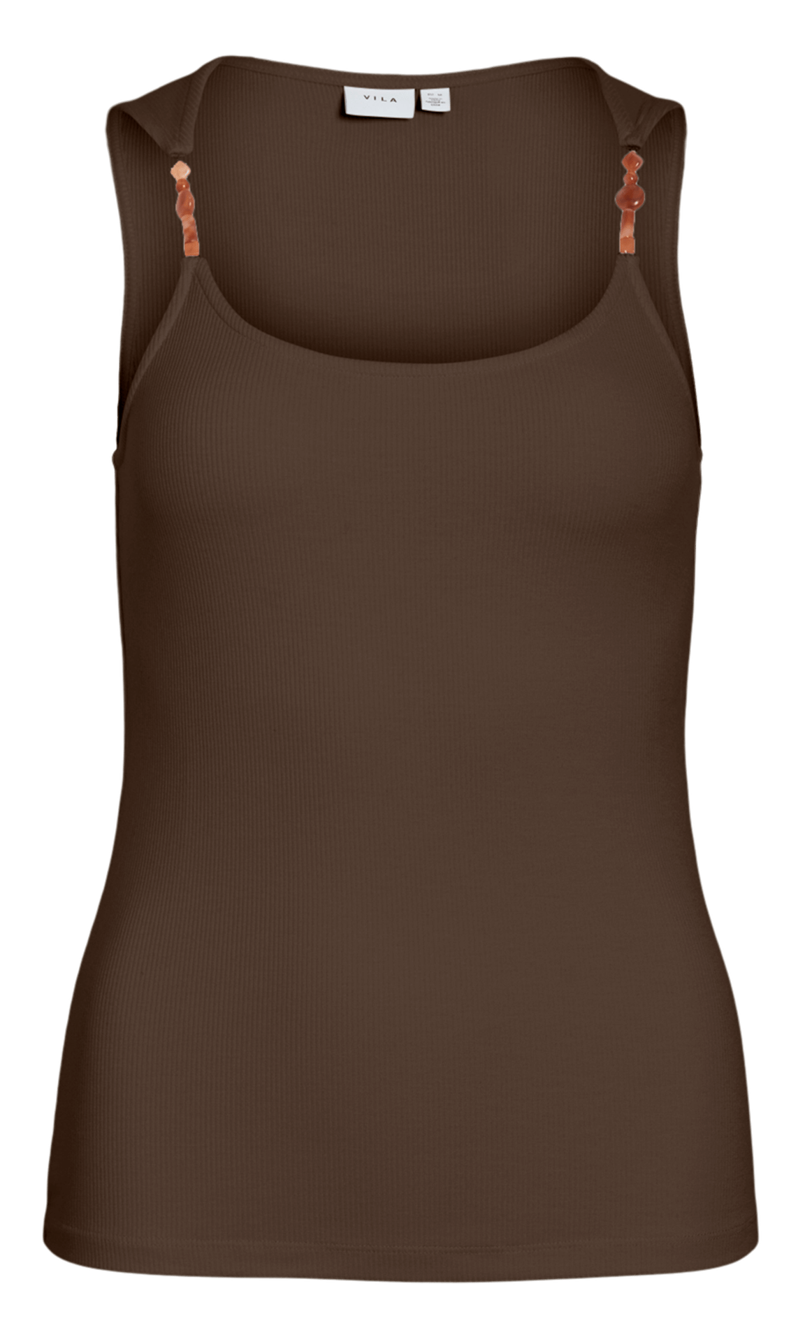 Malilen U-neck sleeveless top VILA Black