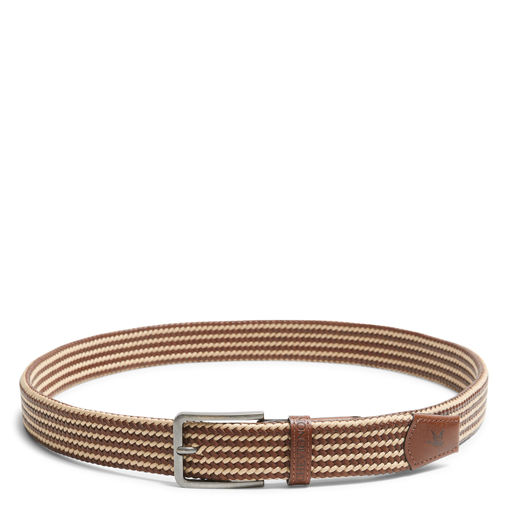 Riem met gevlochten koord CHEVIGNON Bruin