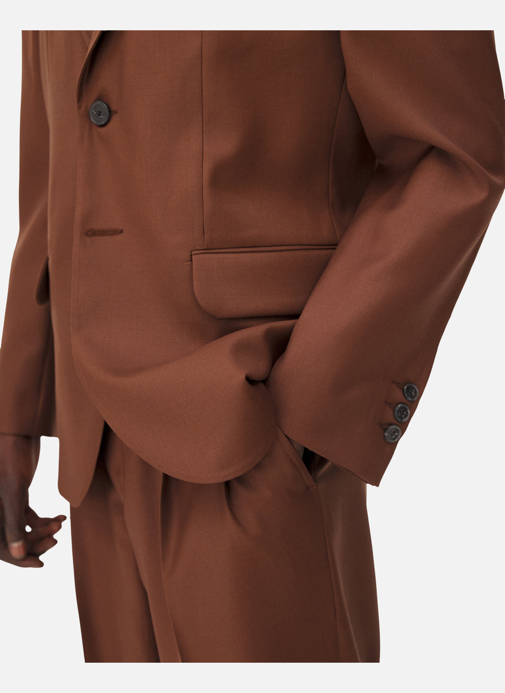 Clint suit jacket Noyoco Brown