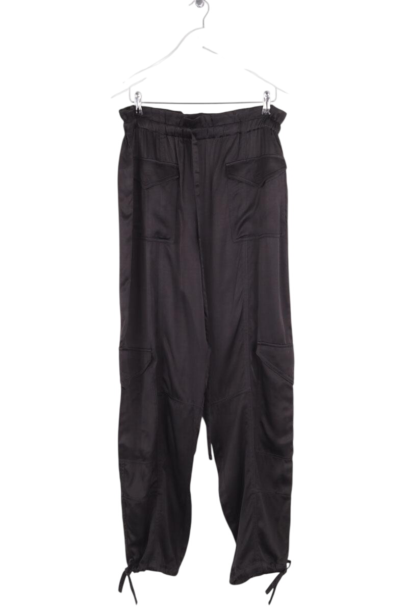 Straight-leg pants GANNI - Seconde Main Black