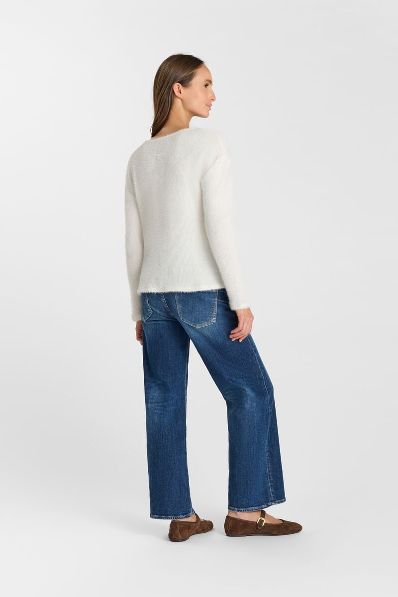 Cardigan LE TEMPS DES CERISES White