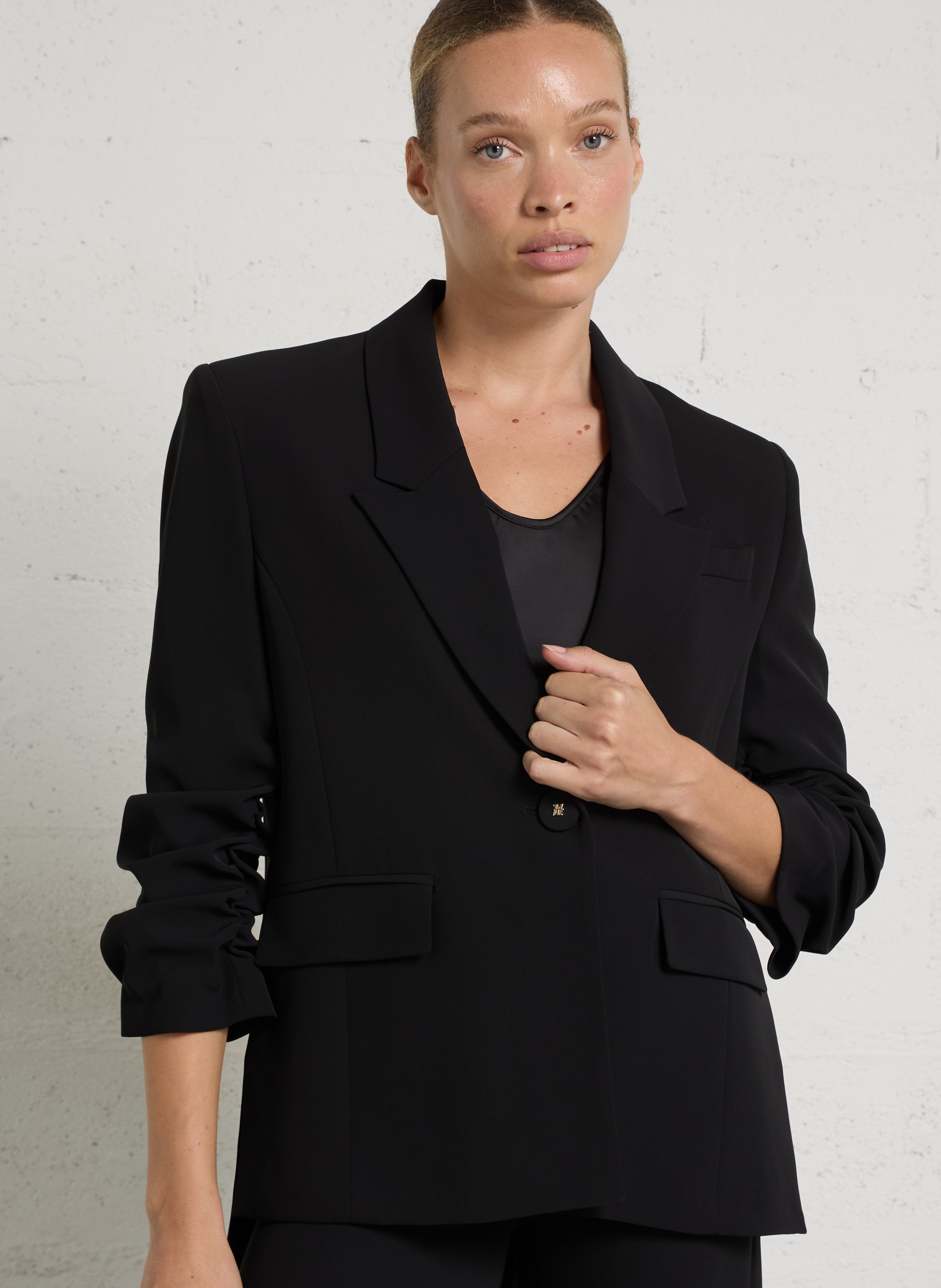 Straight suit jacket IMPERIAL Black
