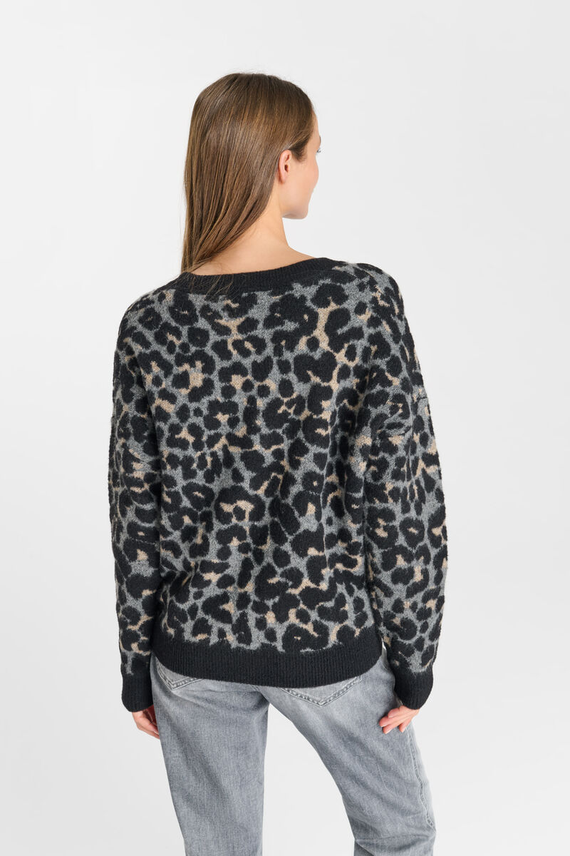 Dallas sweater LE TEMPS DES CERISES Black