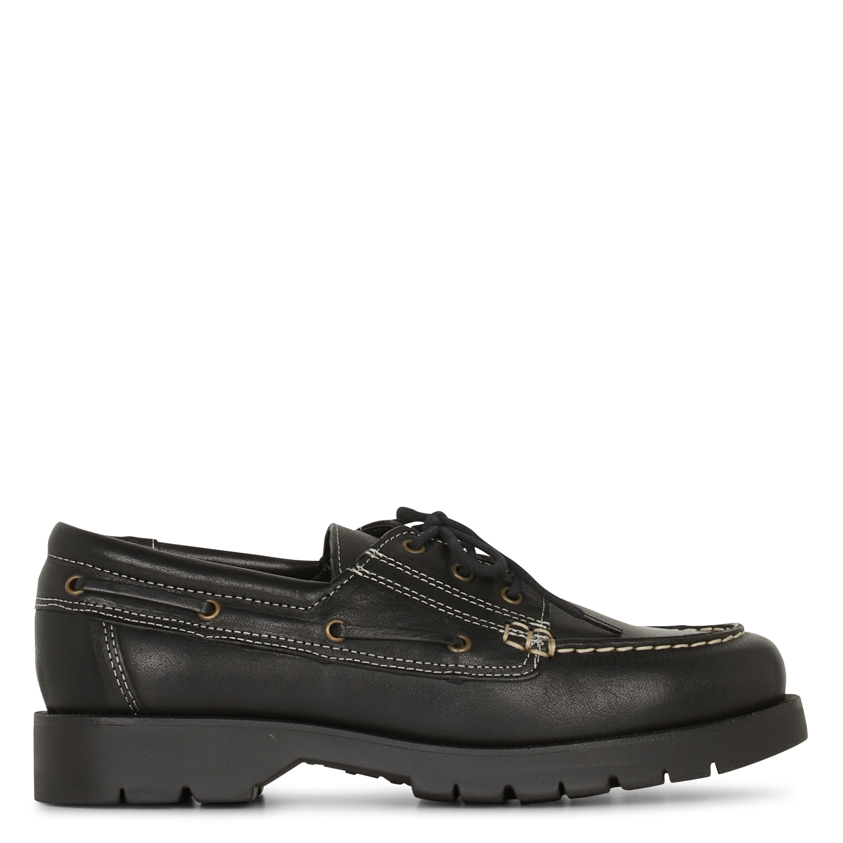 Leather Derby shoes KLEMAN Black