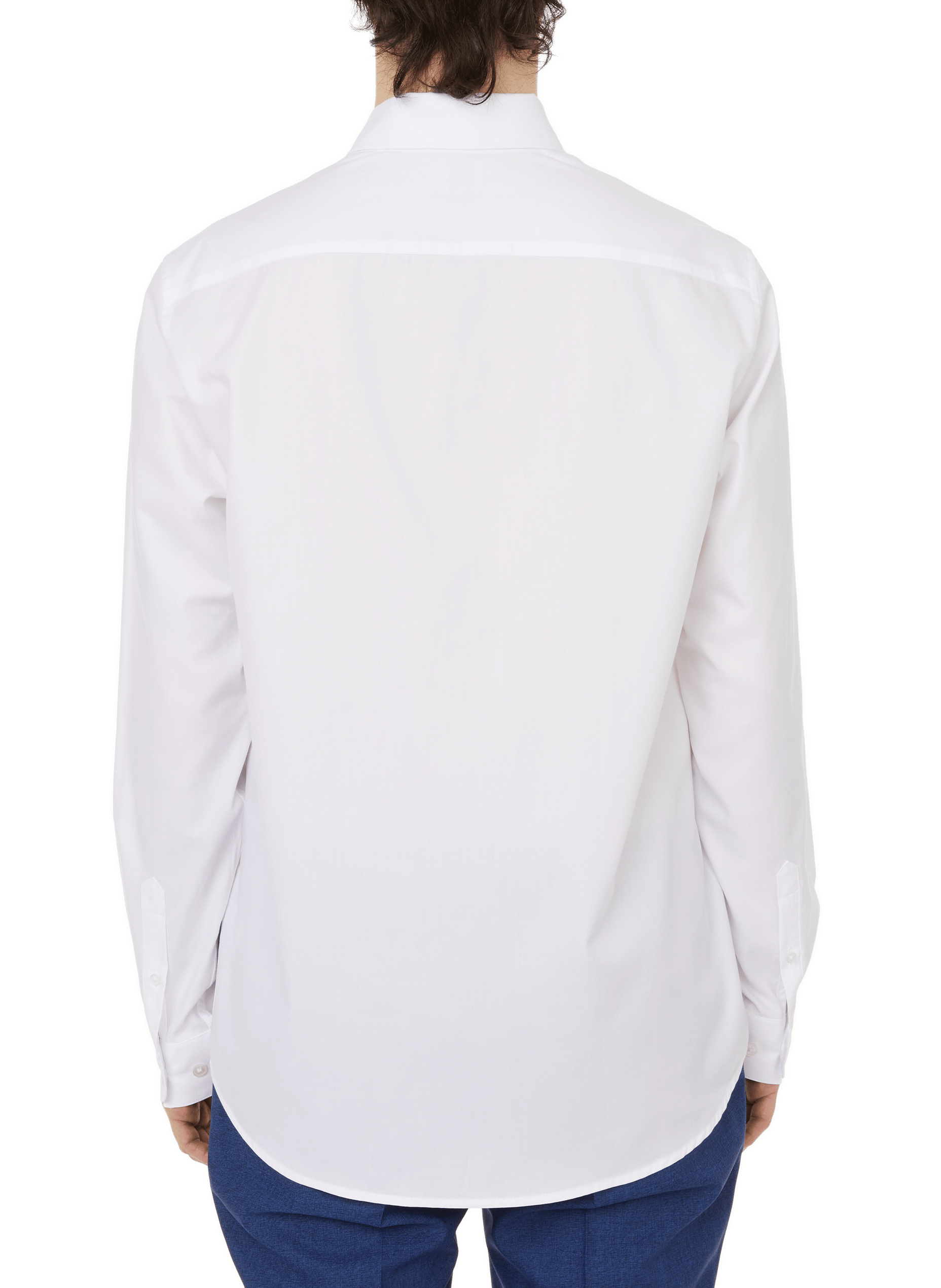 Washed cotton shirt AU PRINTEMPS PARIS White