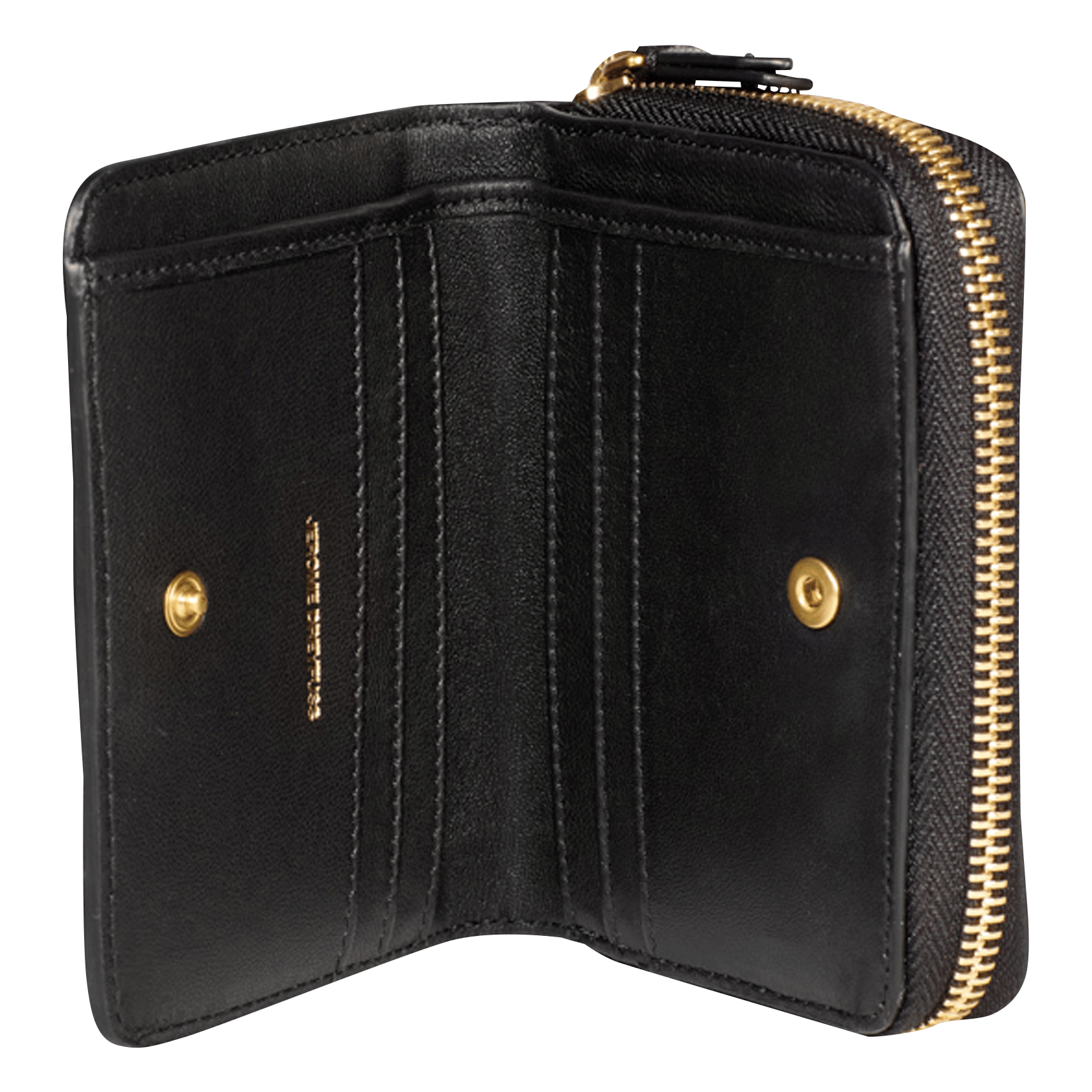 Leopard print leather wallet JEROME DREYFUSS Brown