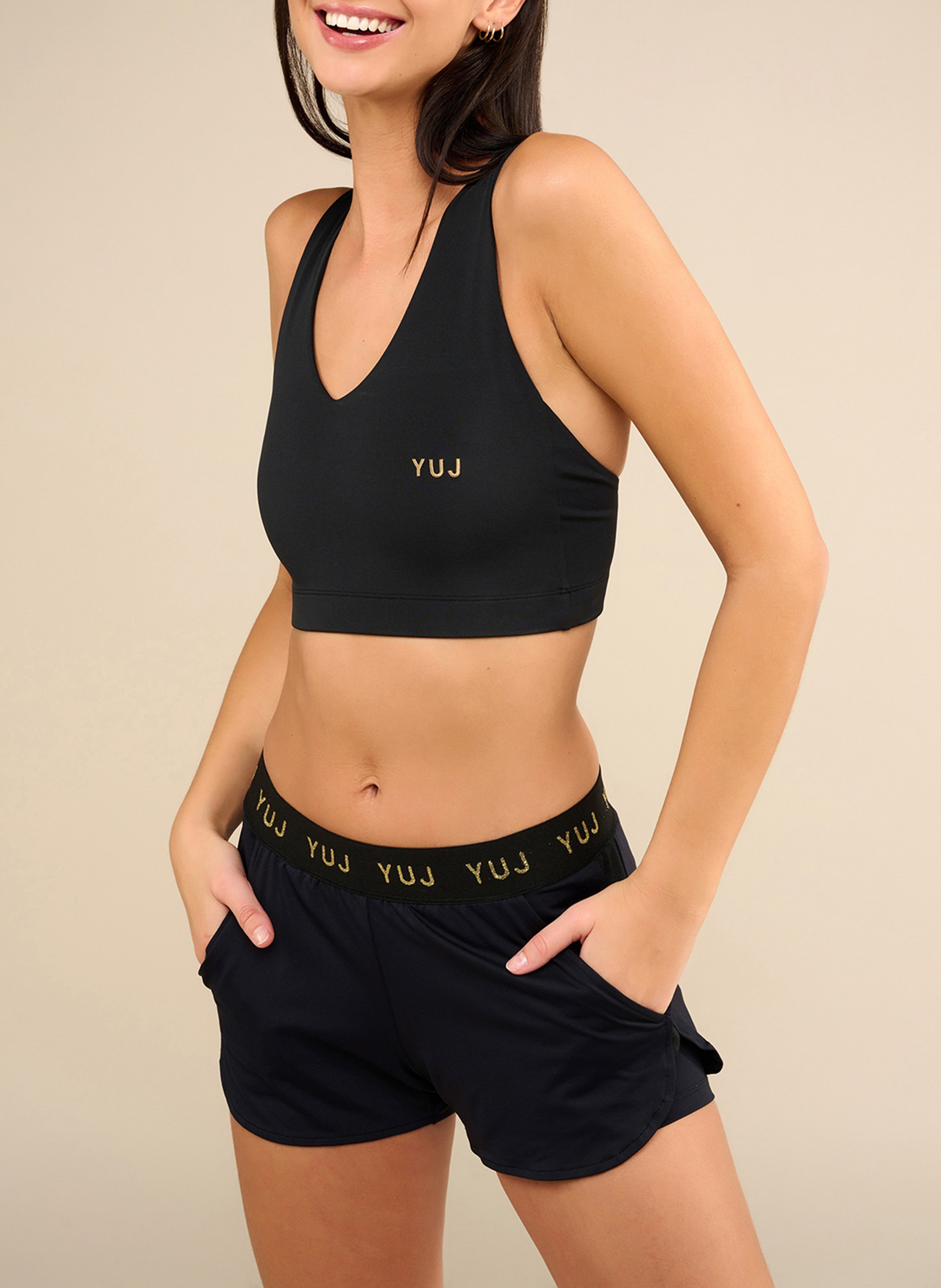 Yoga bra YUJ YOGA PARIS Black