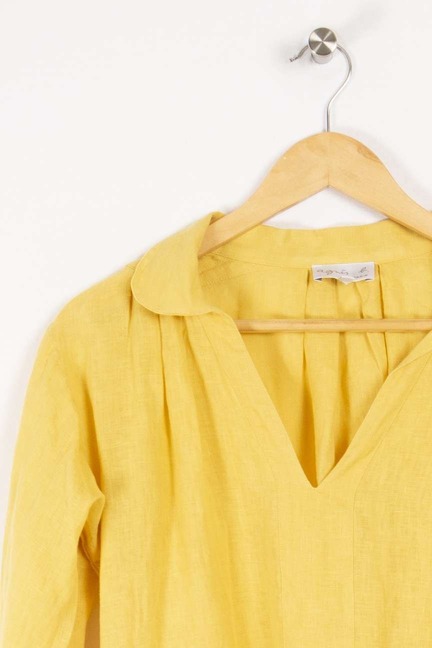 Top AGNES B. - Seconde Main Yellow