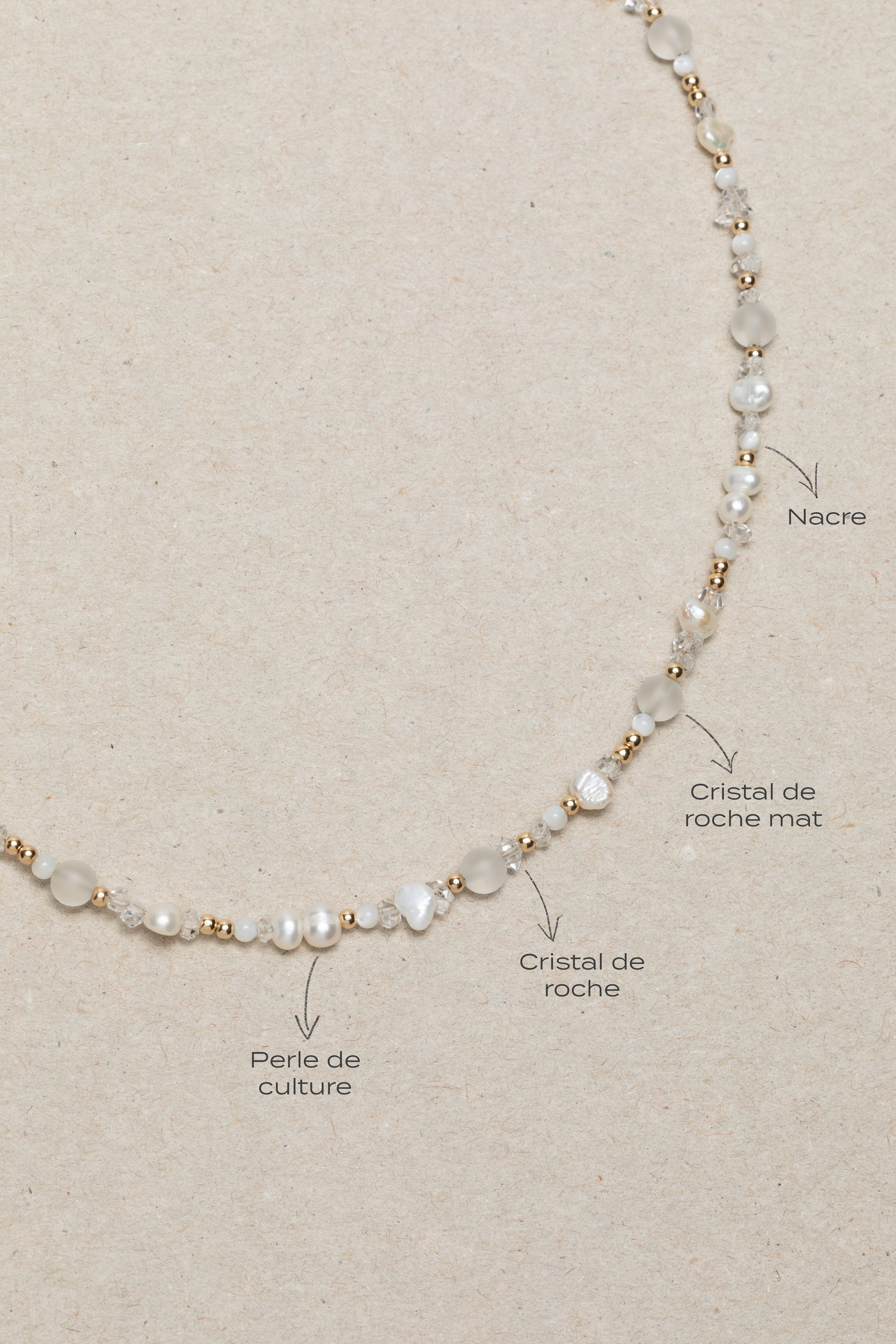 Venus Necklace - Eternal Snow YAY White