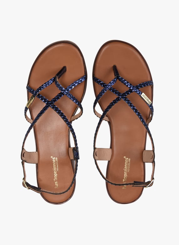 Thong Sandal Sandales Monaco Les Tropeziennes Flat Metallic