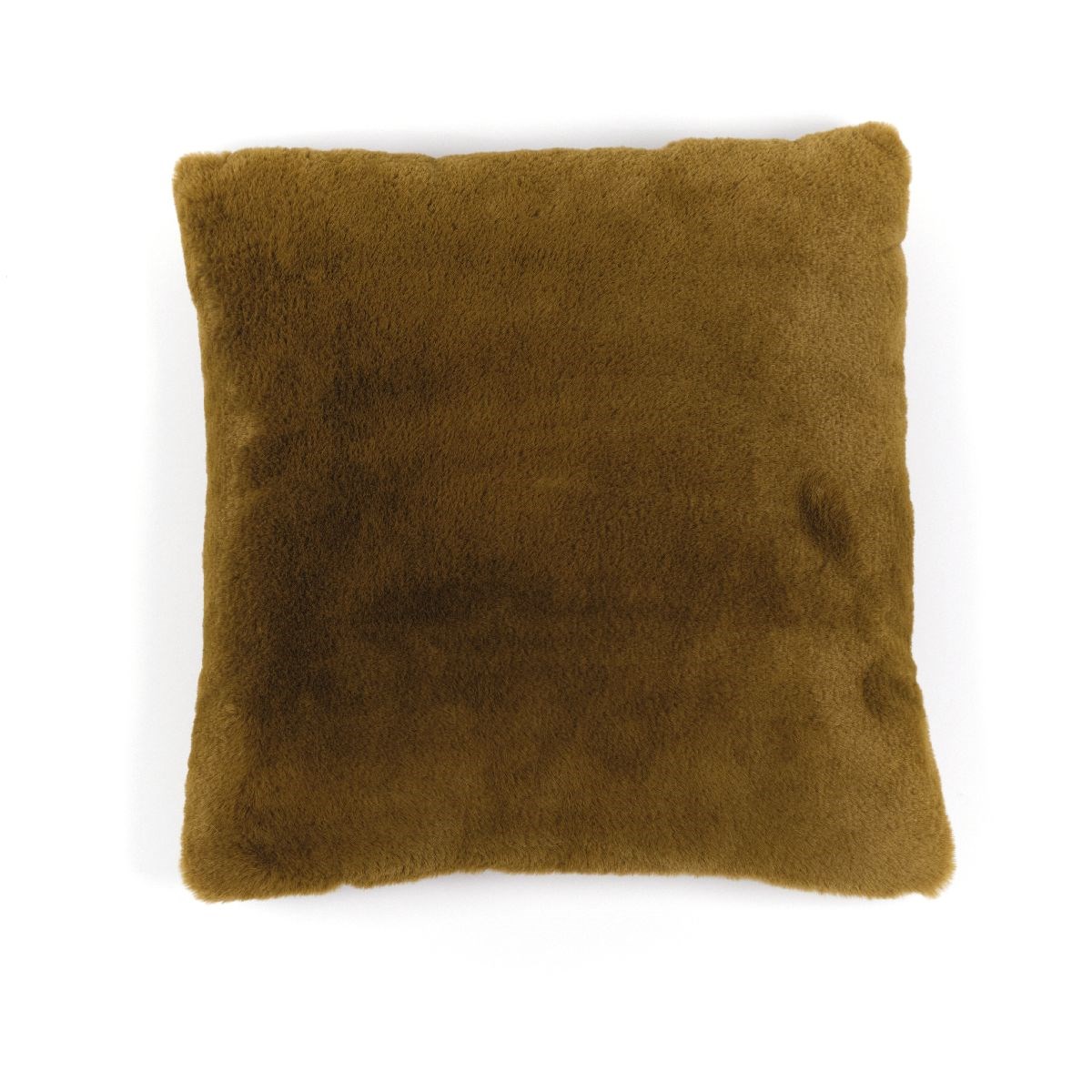 Fake fur cushion TODAY LINGE DE MAISON Brown