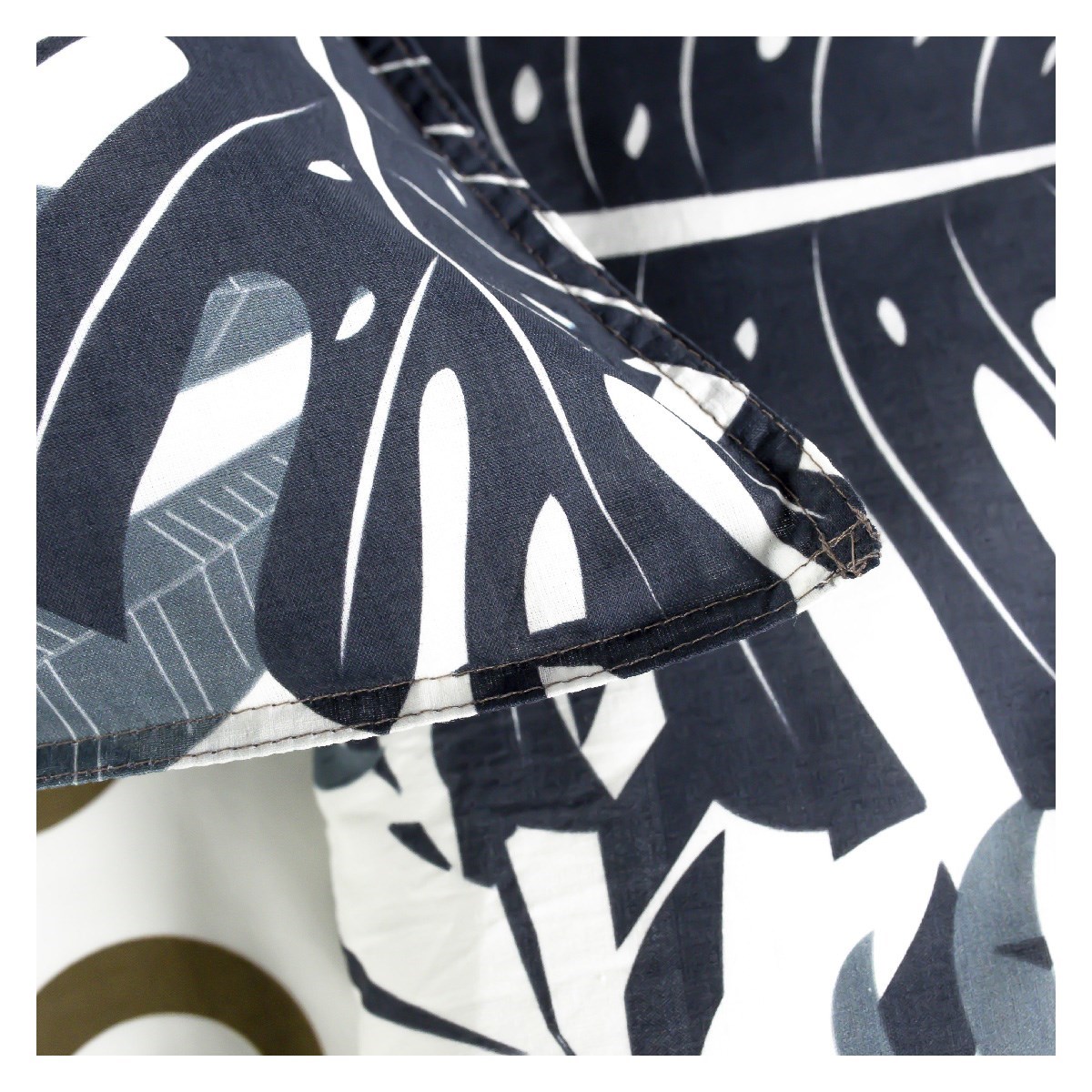 Jungle print cotton bedding set TODAY LINGE DE MAISON White