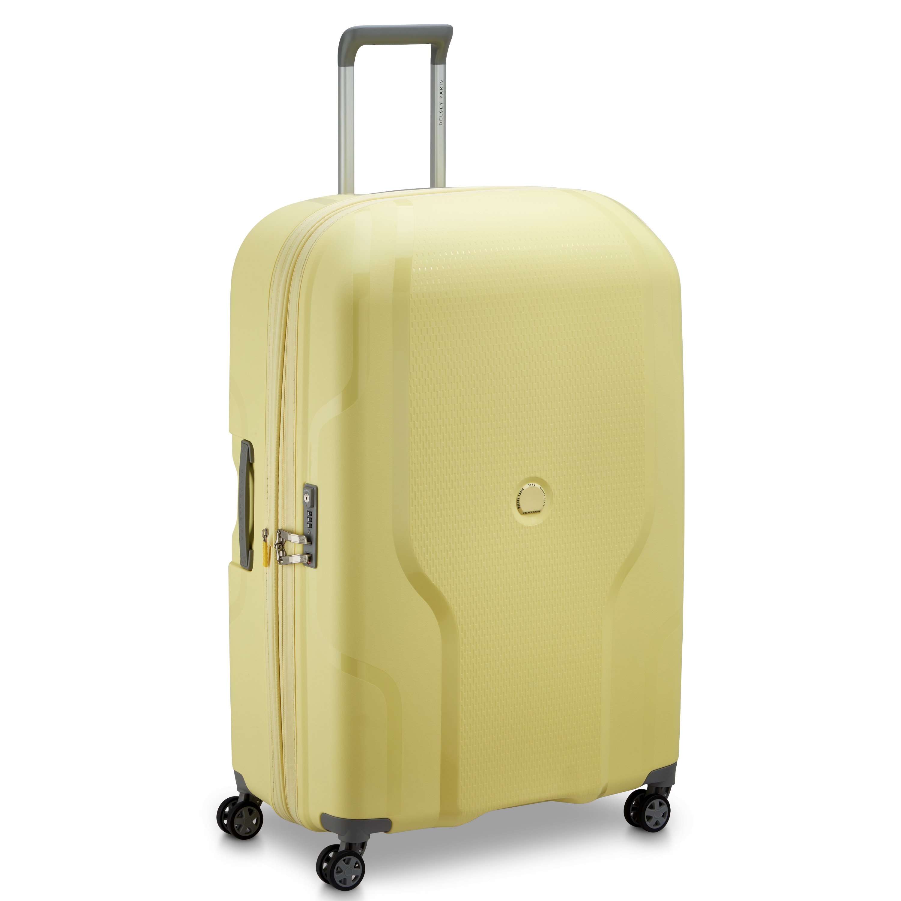 Rigid hold suitcase DELSEY PARIS Yellow