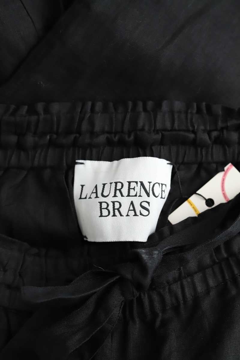 Black straight-leg  pants LAURENCE BRAS - Seconde Main Black