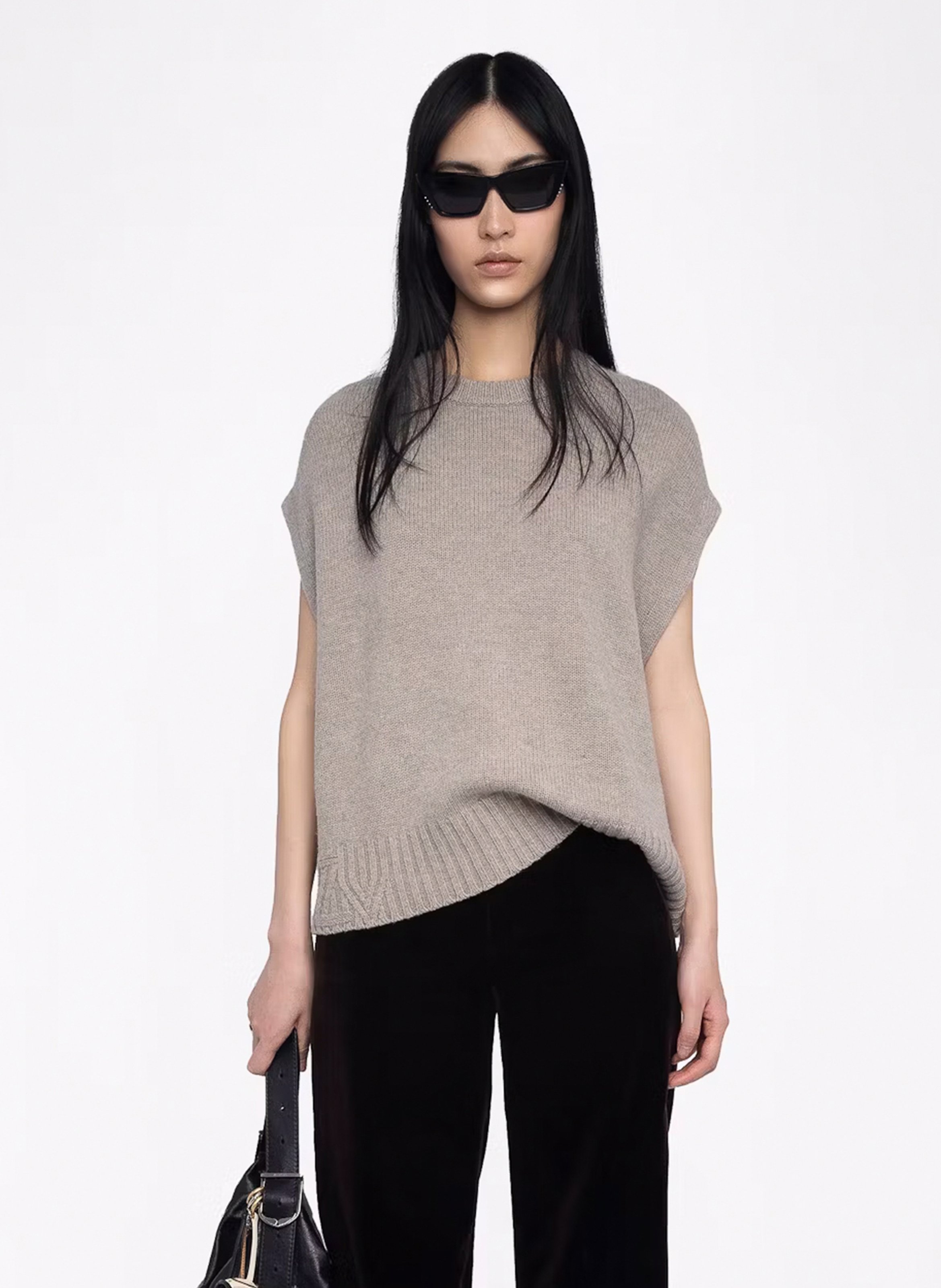 Abito con stampa leopardata in misto lana ZADIG&VOLTAIRE Beige