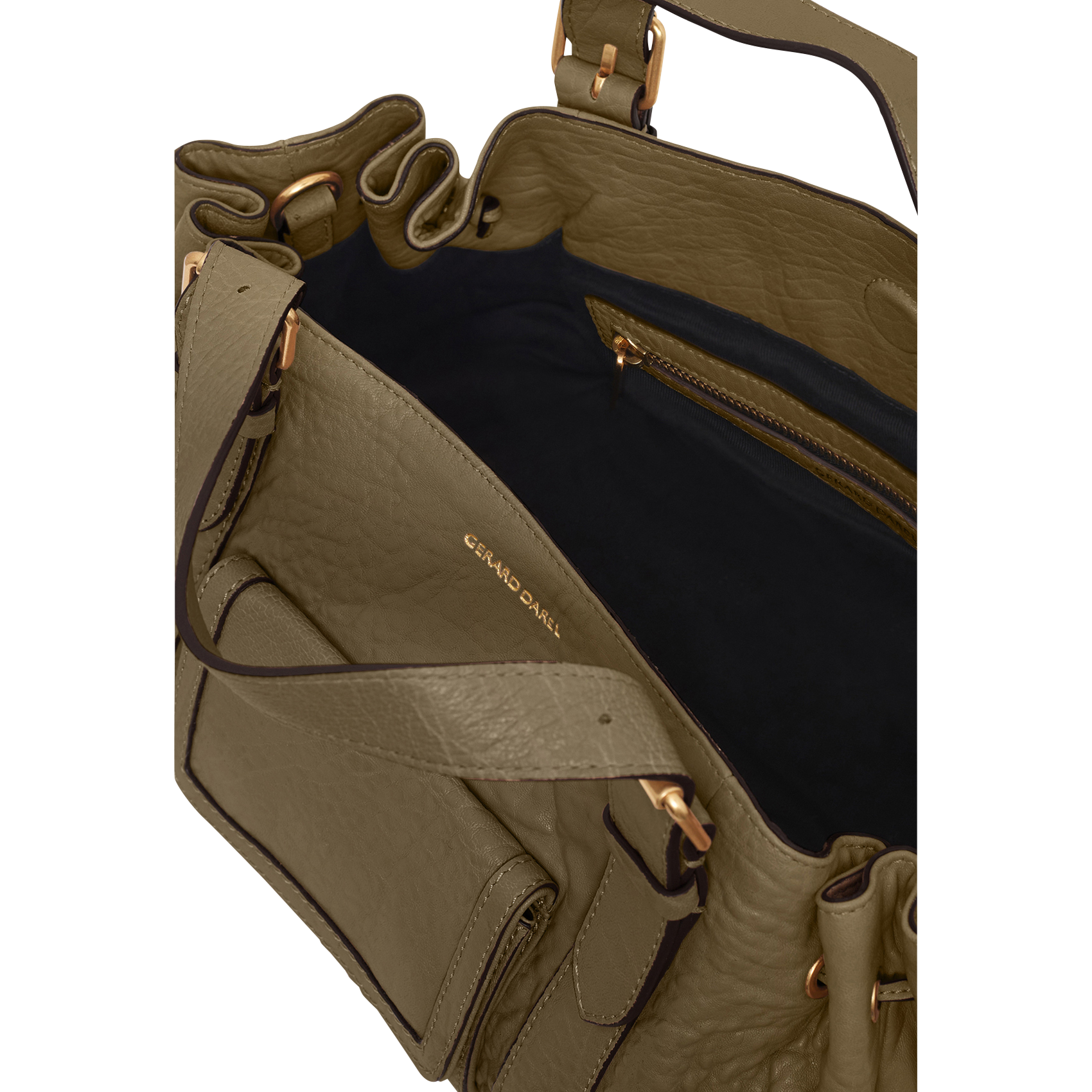 Sac à main en cuir GERARD DAREL Vert