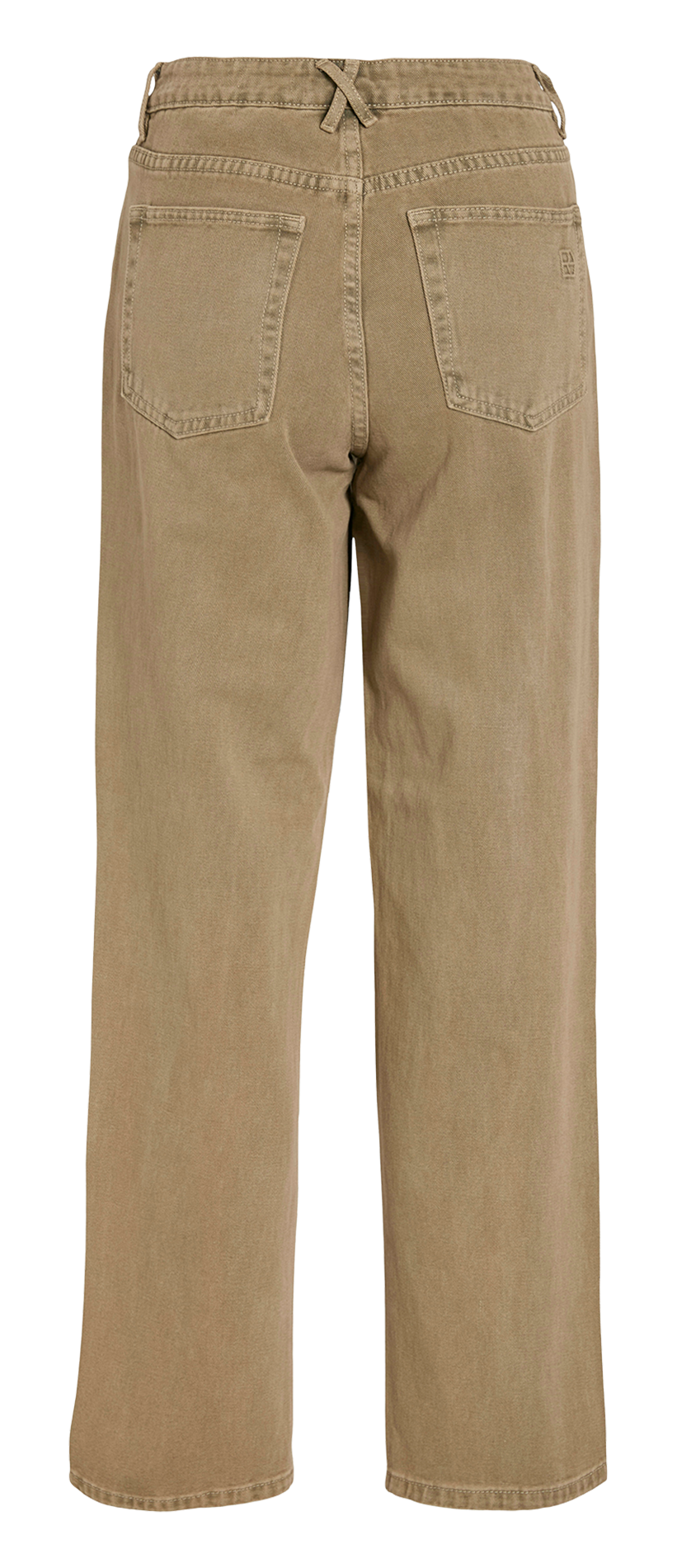 Jean droit en coton ROUGE EDIT Marron