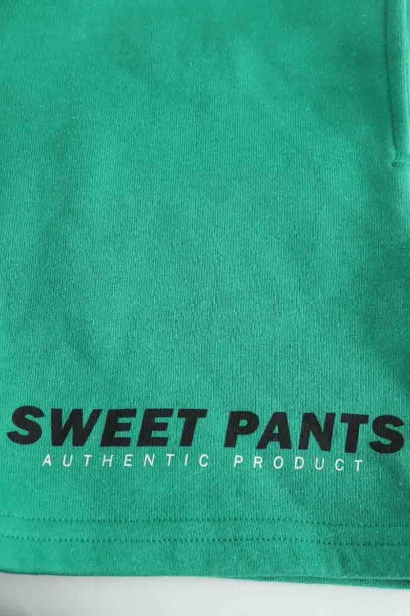 Cotton sports shorts SWEET PANTS - Seconde Main Green