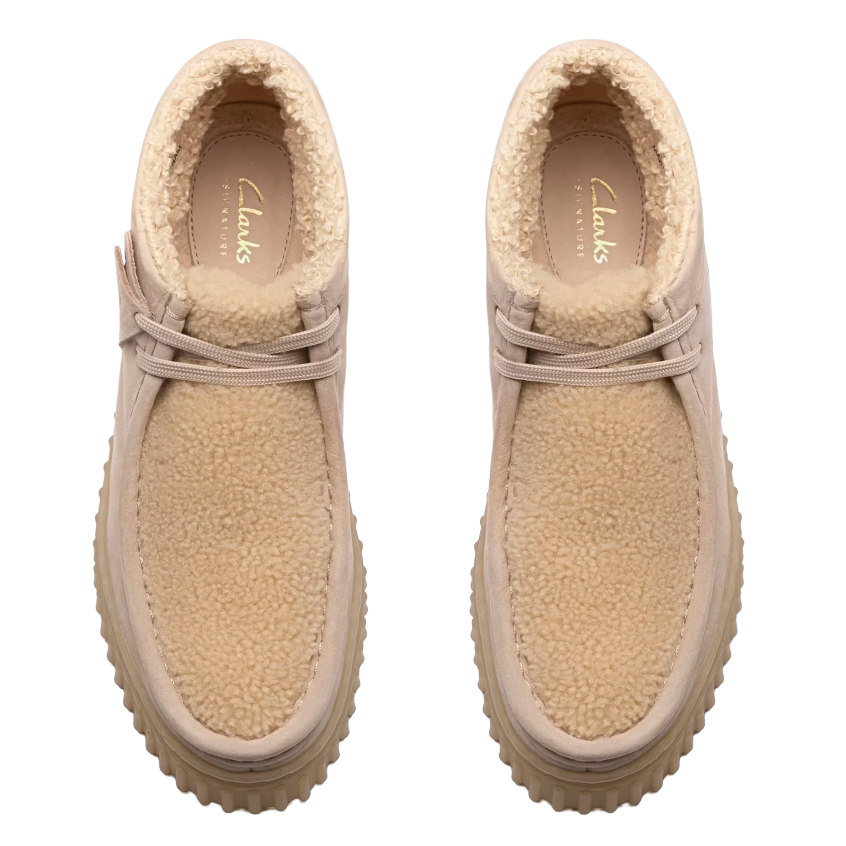 Arthus - Lederschnürschuhe  CLARKS Beige