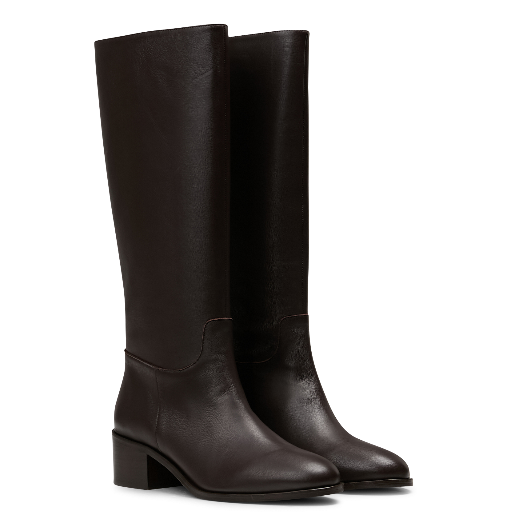 Bottes en cuir BOBBIES Marron