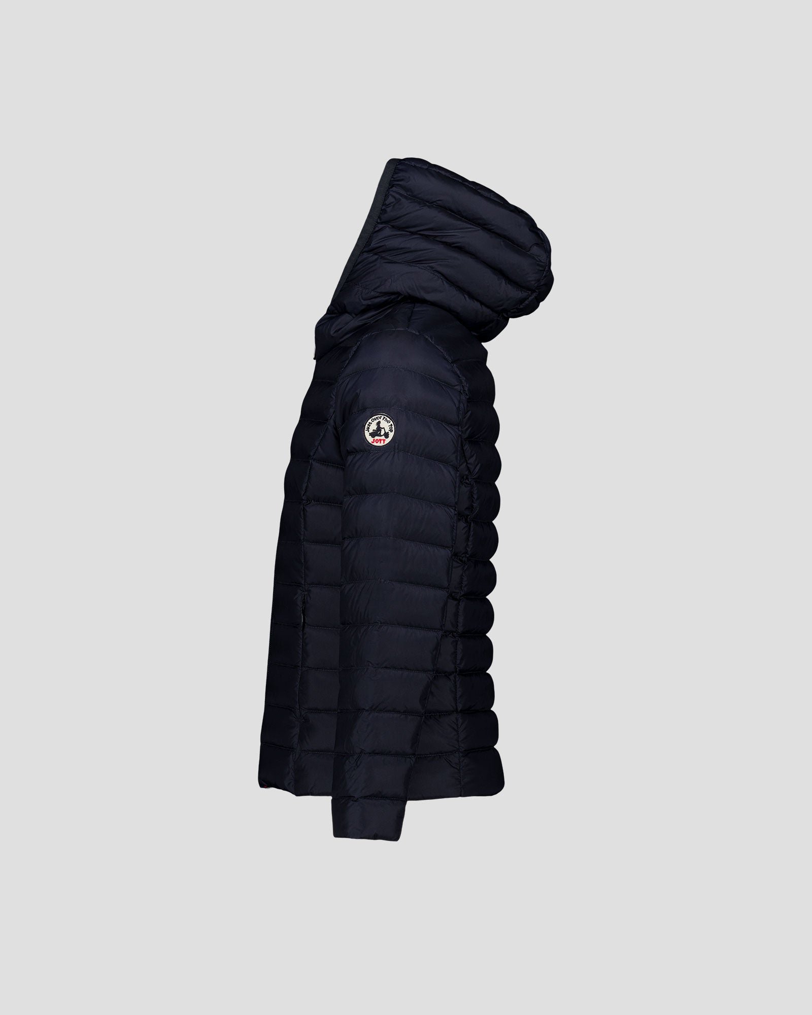 Carla lightweight hooded children's down jacket JOTT Blue