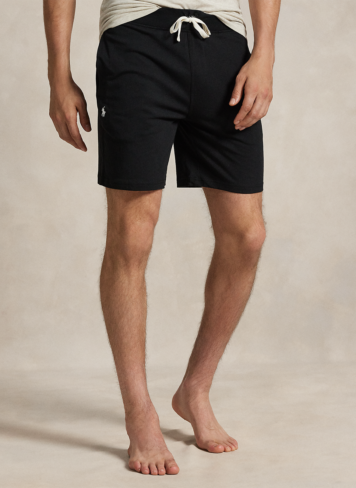 Straight cotton shorts POLO RALPH LAUREN Black