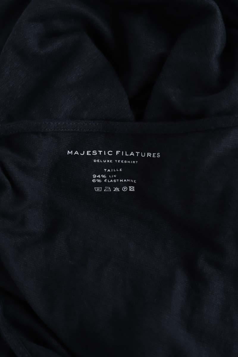 Dress MAJESTIC FILATURES - SECONDE MAIN Blue