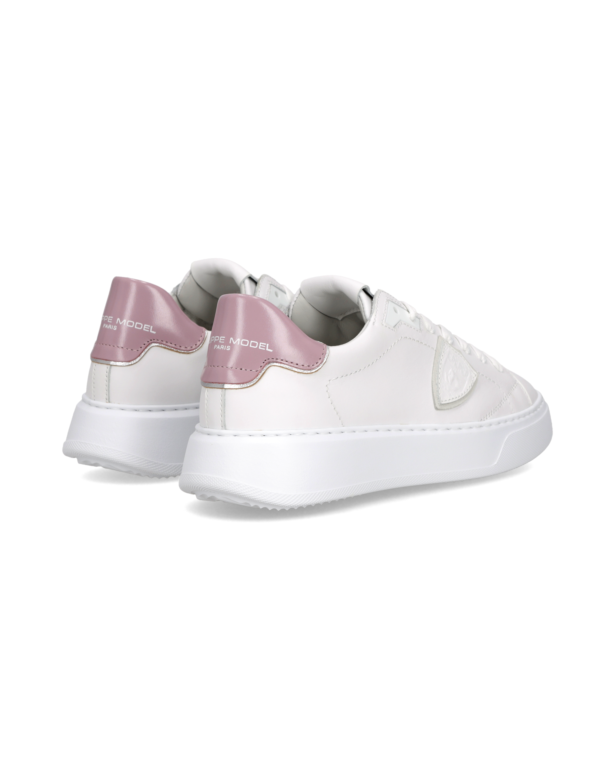 Tennis Temple Sneakers. PHILIPPE MODEL Pink