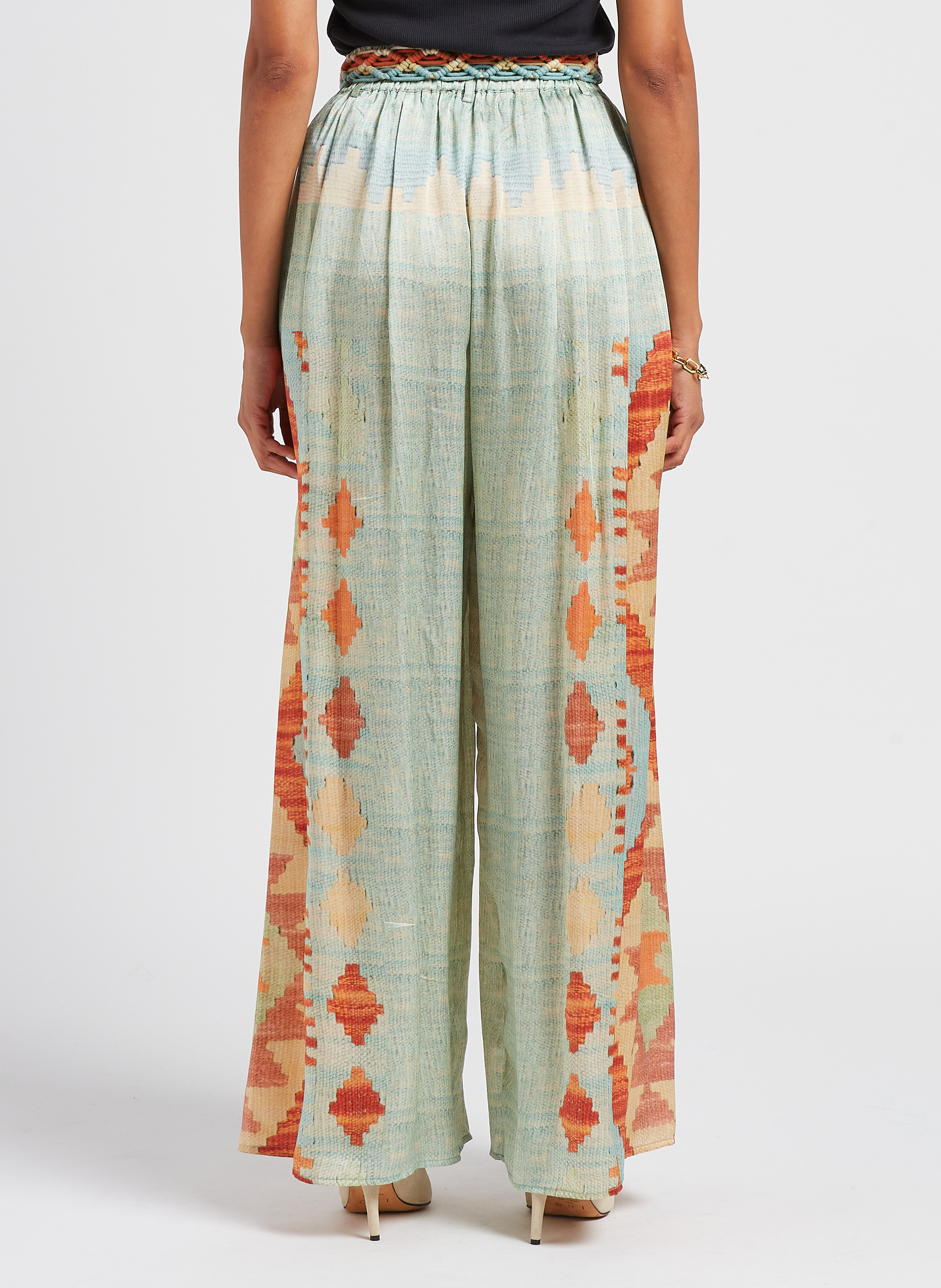 Pantalon large fluide  MES DEMOISELLES Bleu