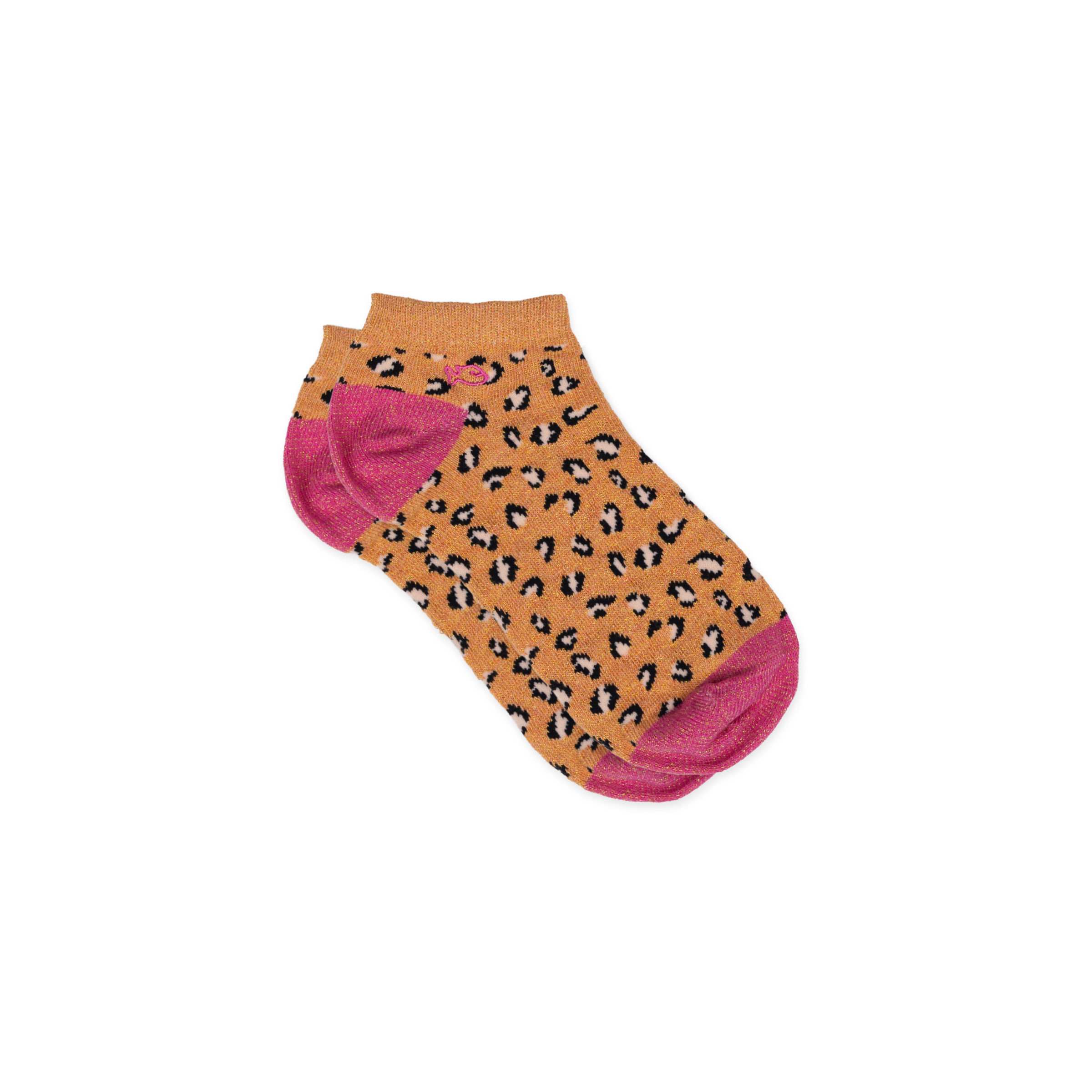 Cotton Combed Leopard Ankle Socks BILLYBELT