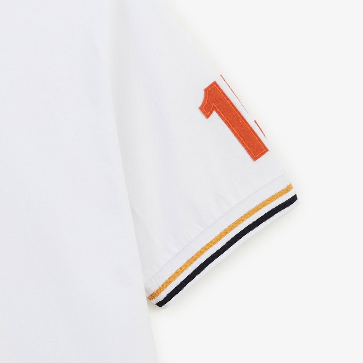 Short-sleeve cotton jersey polo 15 sleeve SERGE BLANCO White