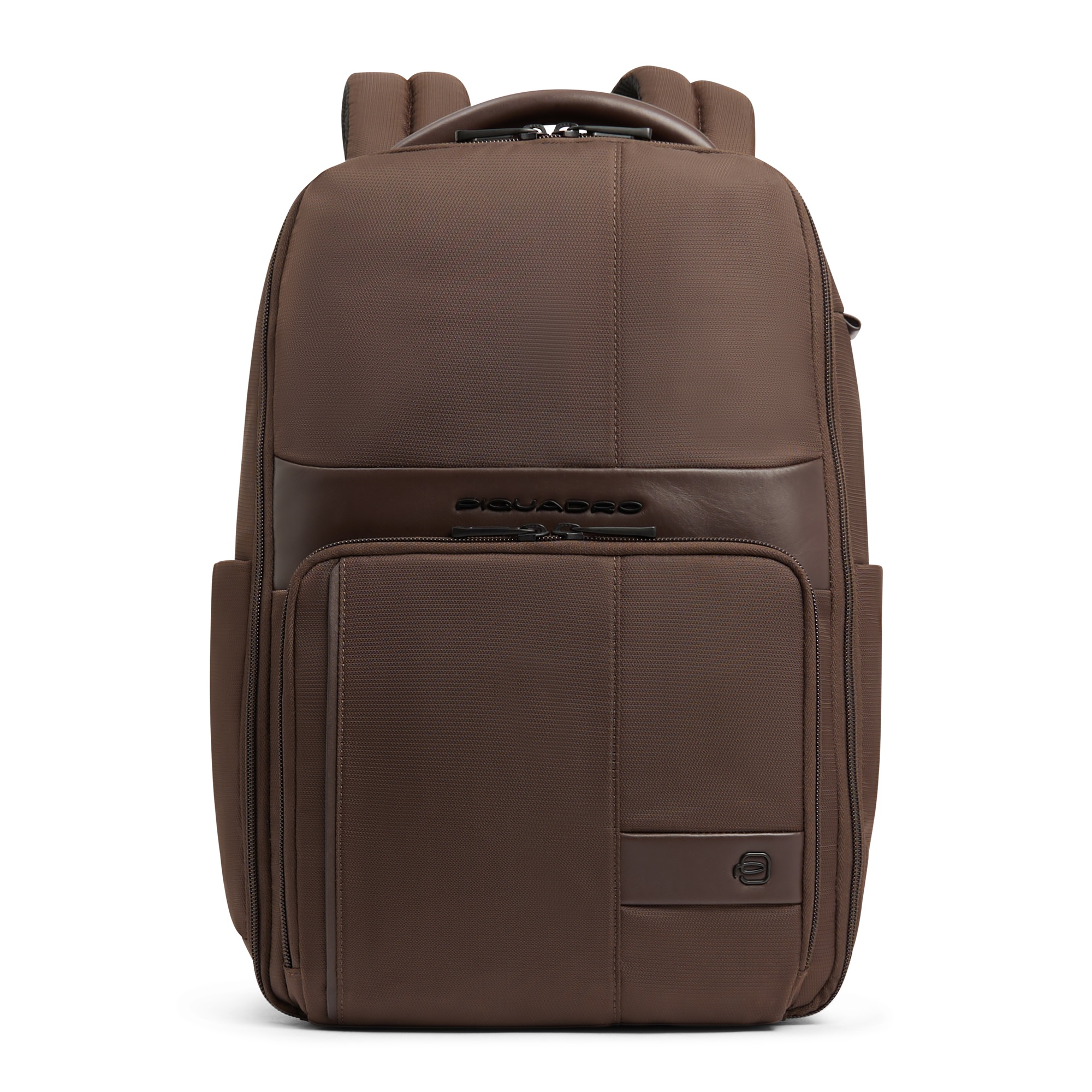 Travel laptop backpack for 15.6" computer PIQUADRO Brown