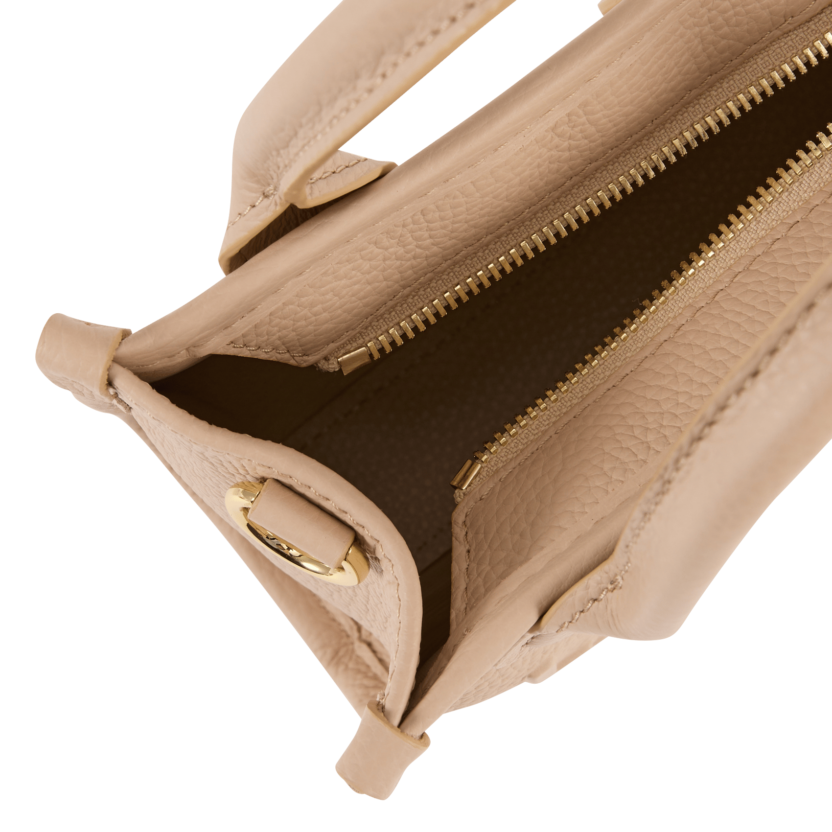 Dori leather shoulder bag LANCEL Beige