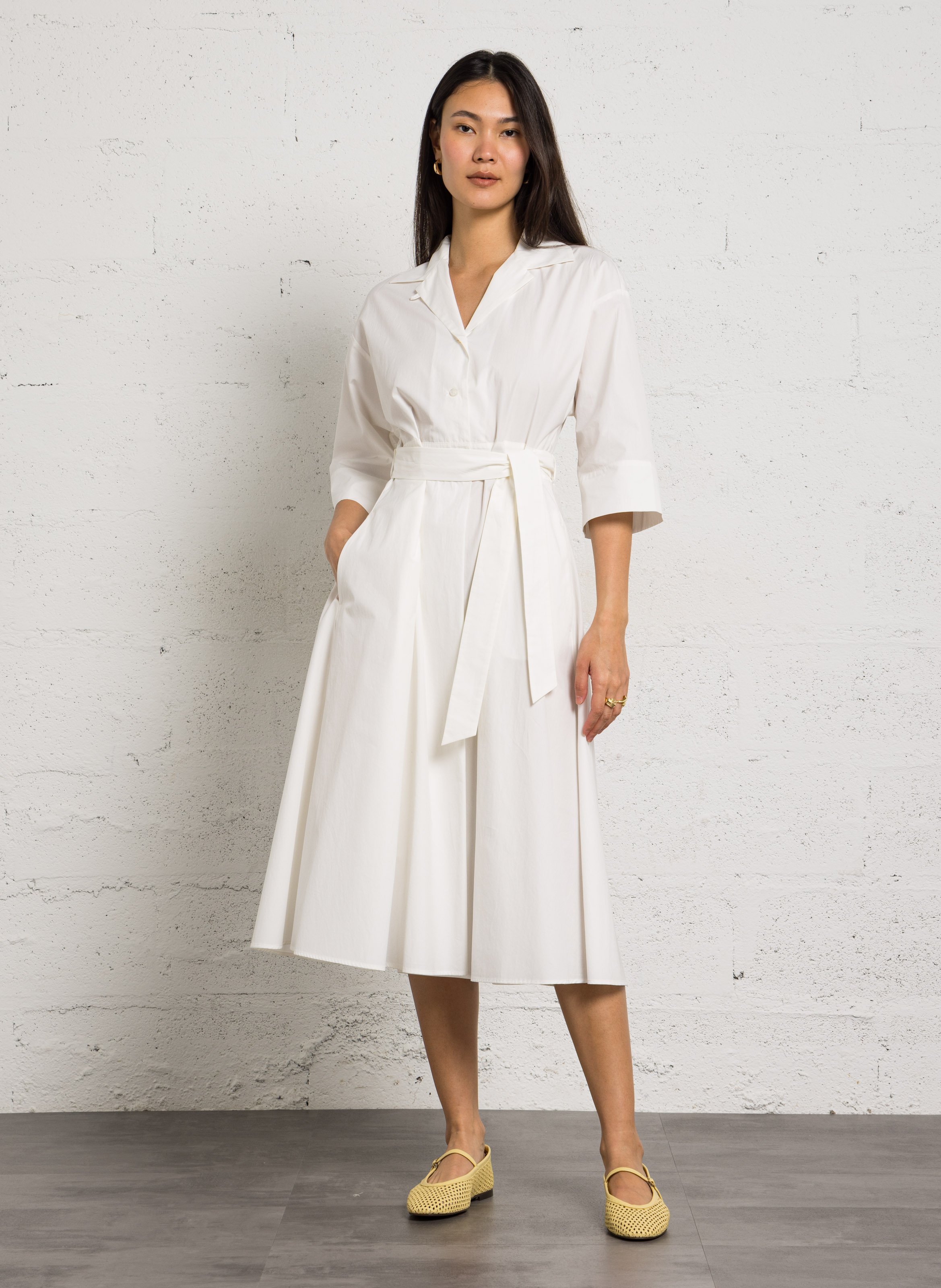 Balerines en cuir BOBBIES Jaune