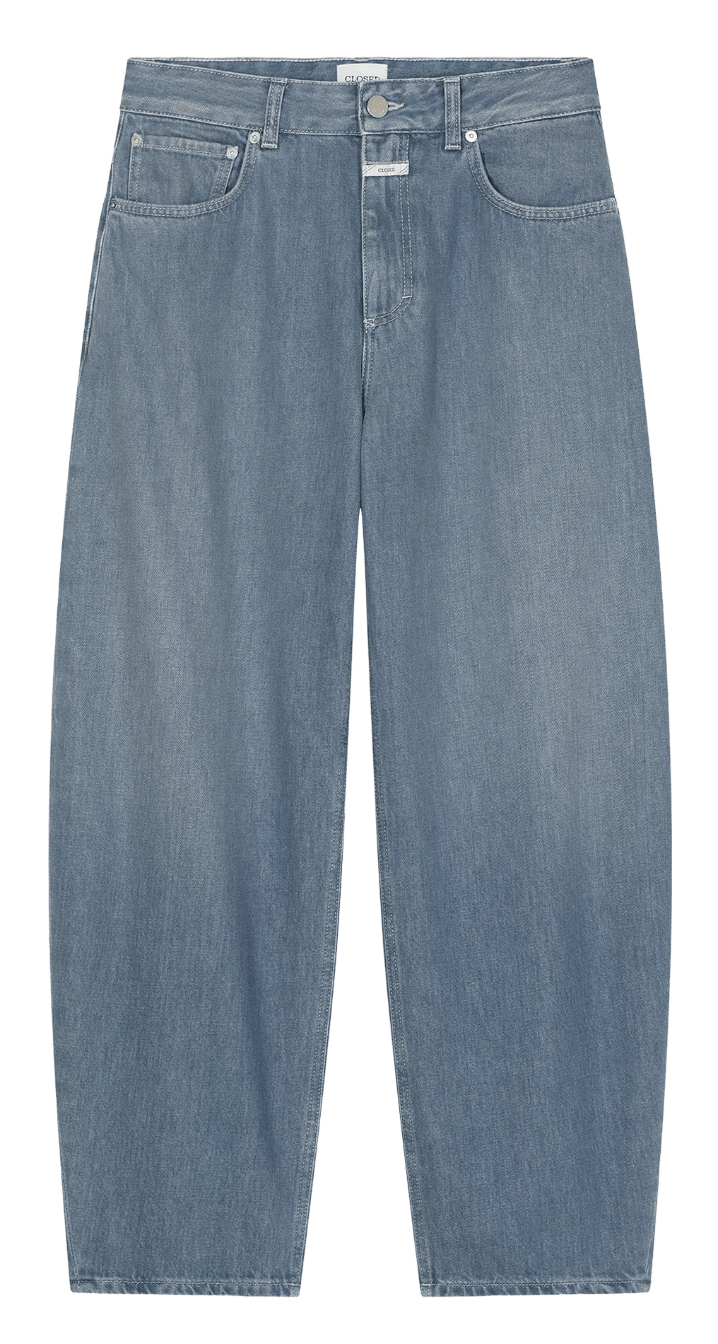 Cotton balloon jeans CLOSED Grey