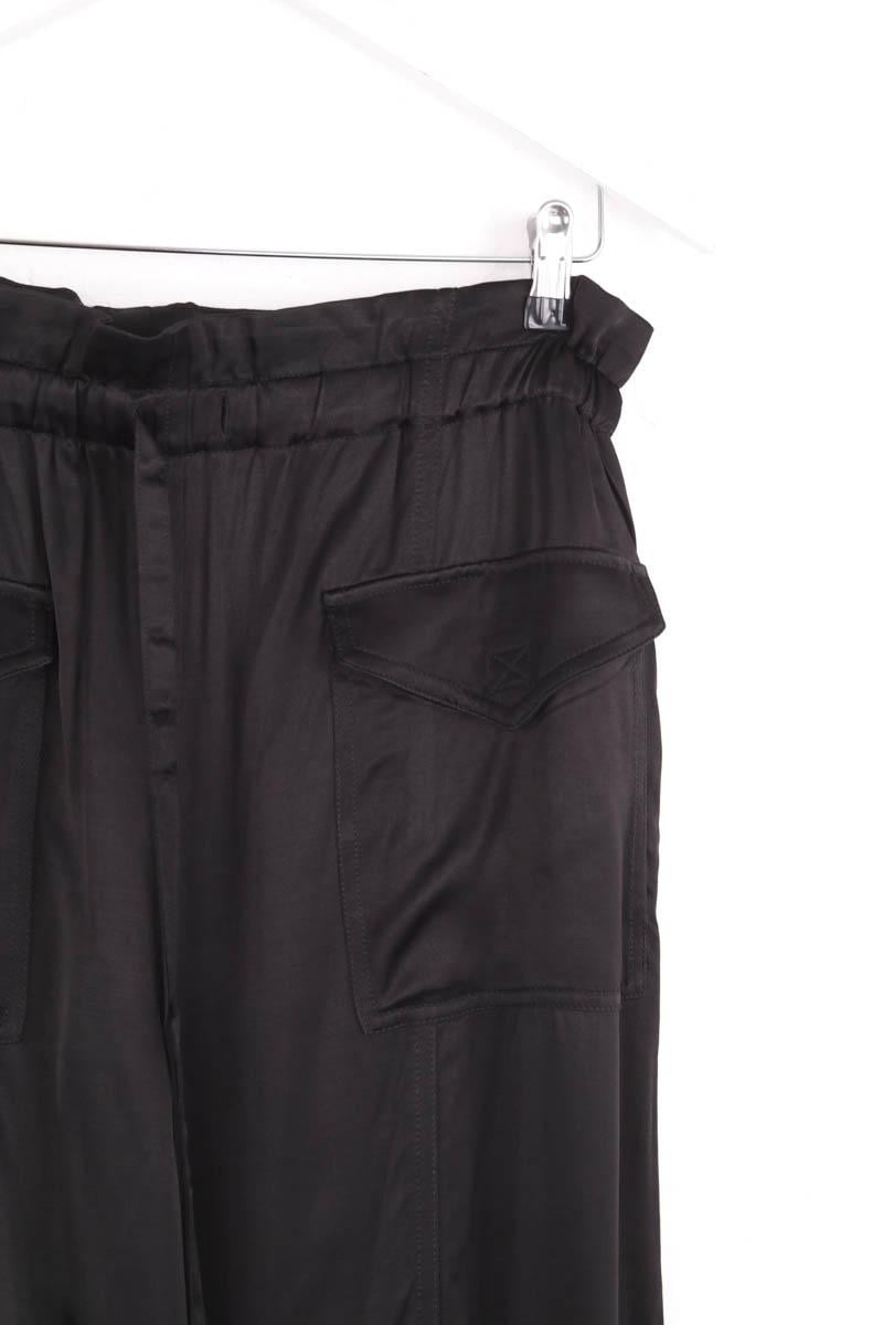 Straight-leg pants GANNI - Seconde Main Black