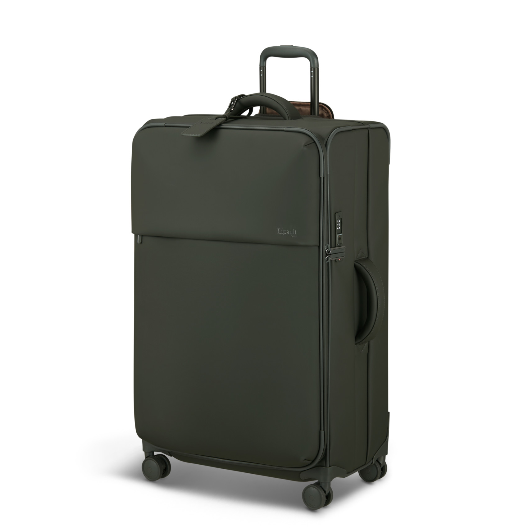 Lost in Berlin XL 4-Wheel Suitcase LIPAULT Khaki