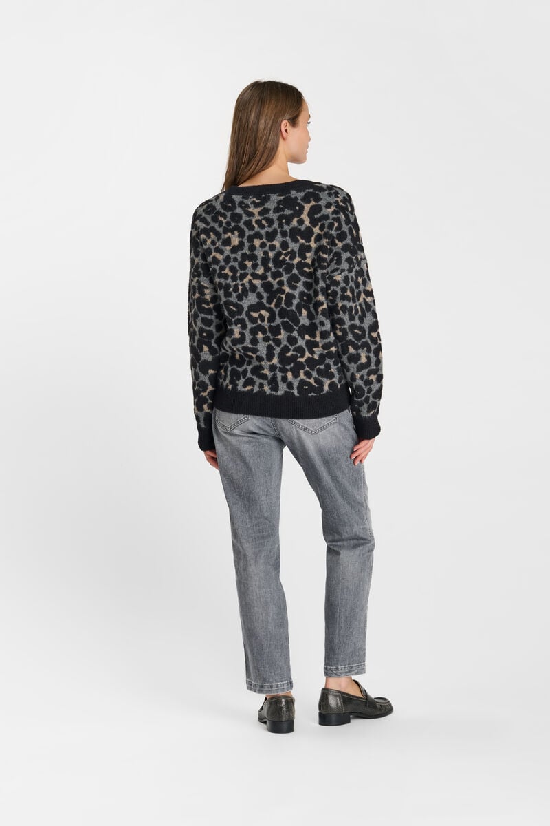 Dallas sweater LE TEMPS DES CERISES Black