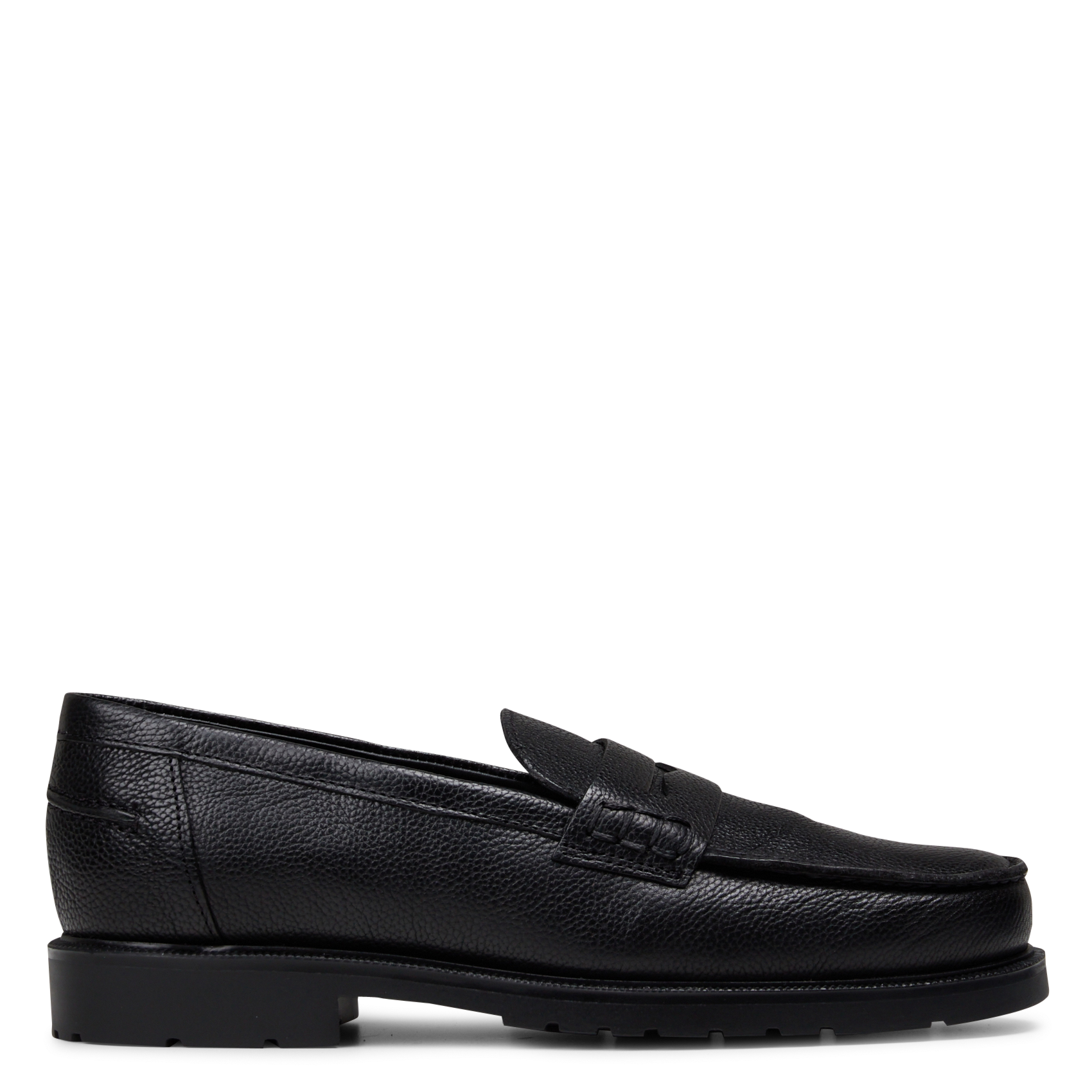 Mocassins en cuir ESCALE G VGT Noir