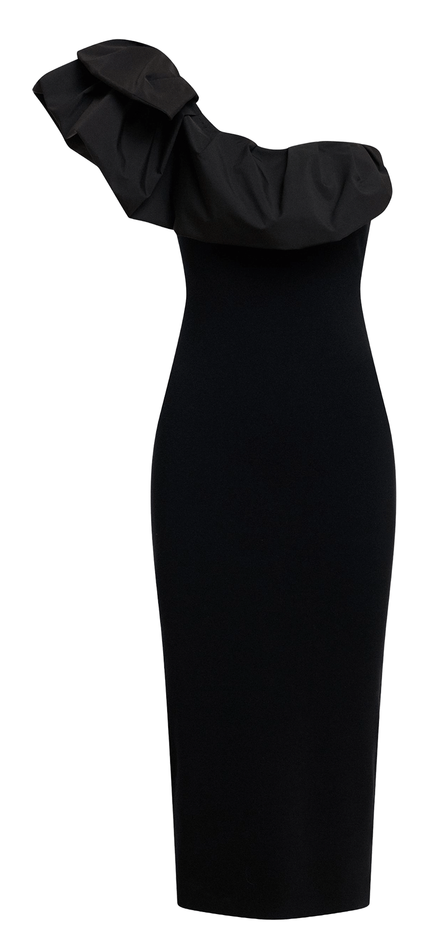 Robe midi moulante  ESSENTIEL ANTWERP Noir