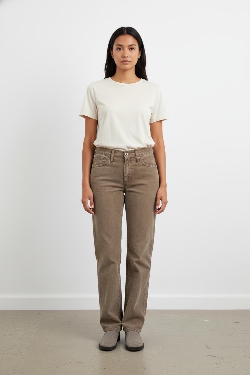 Pants LEVI'S - Seconde main Brown