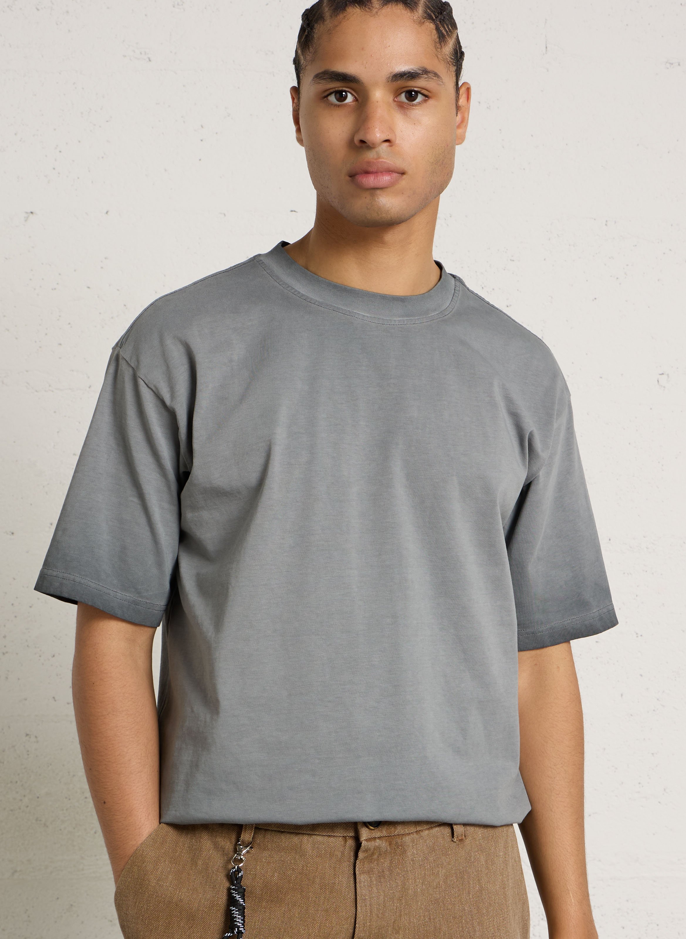 Tee-shirt oversize en coton IMPERIAL Noir