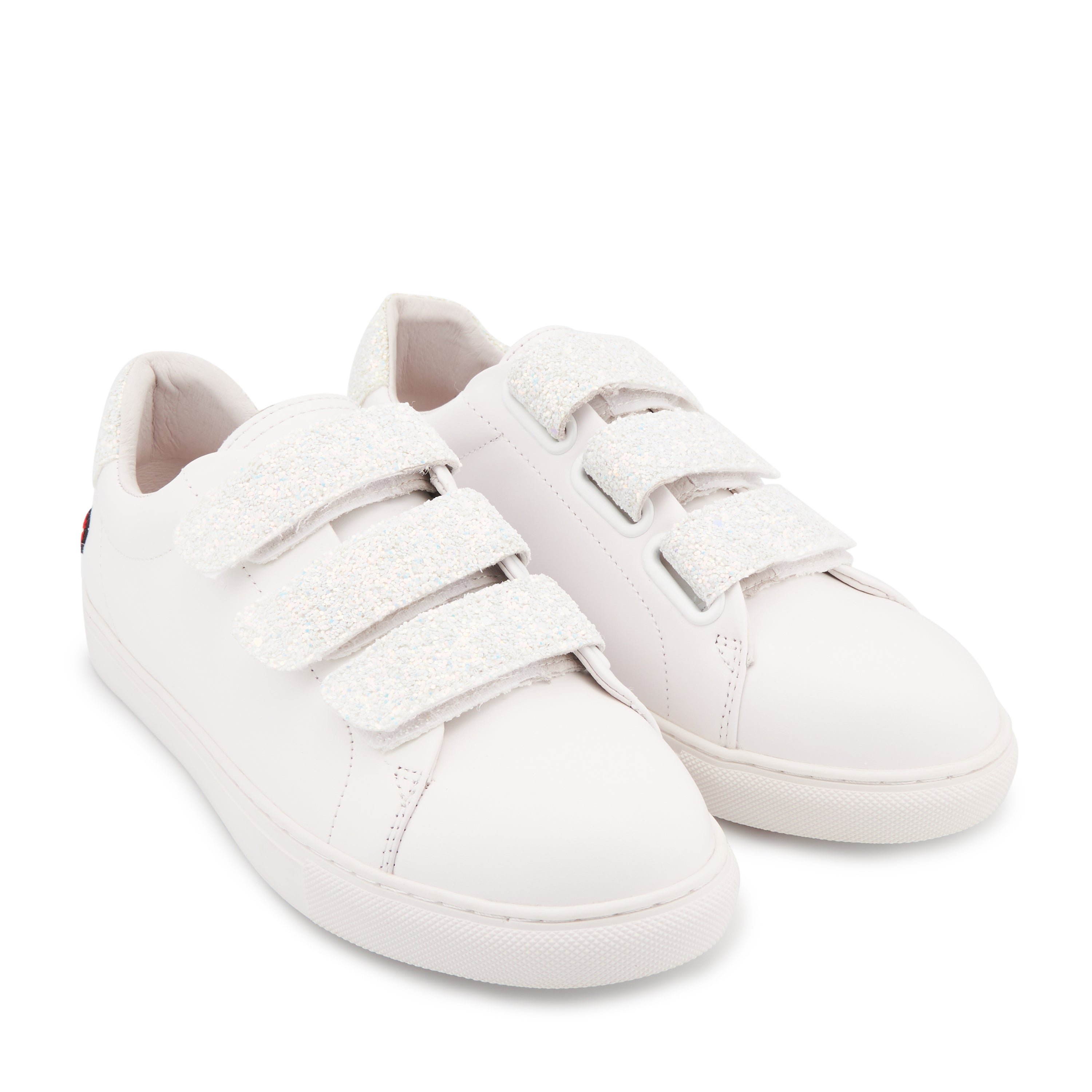 Leather sneakers BONS BAISERS PARIS White