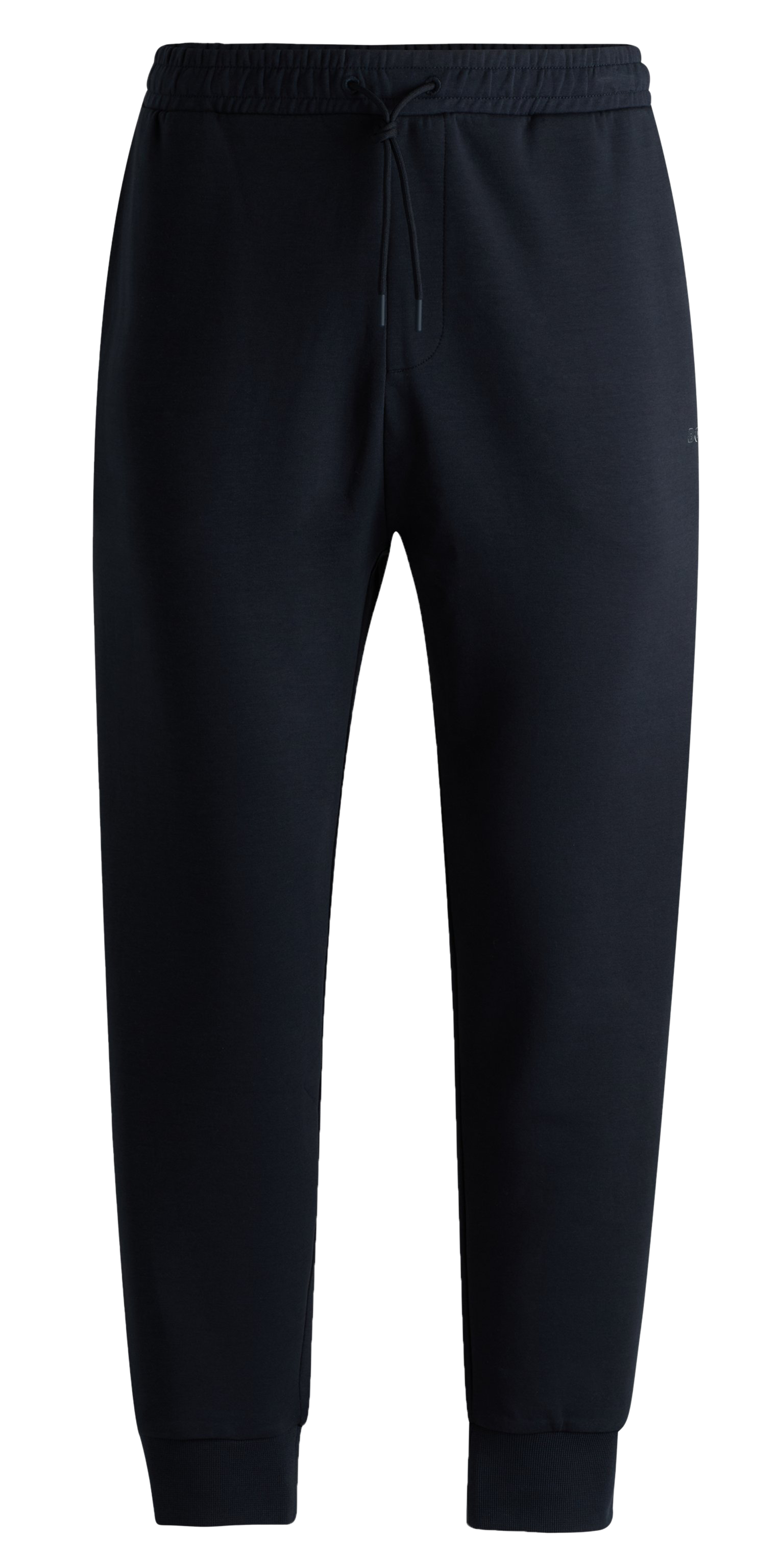 Printed cotton sweatpants  Bleu fonce